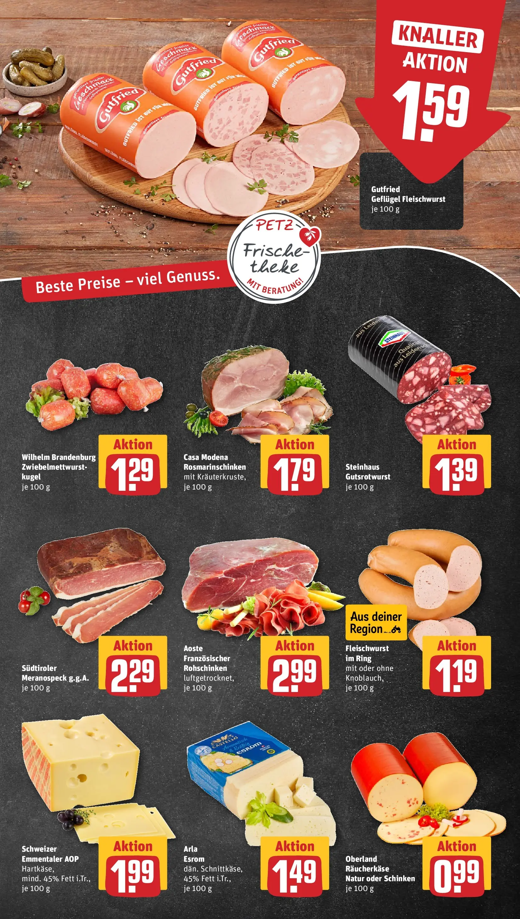 REWE Prospekt ab 06.07.2026 zum Blättern » Angebote | Seite: 11 | Produkte: Schinken