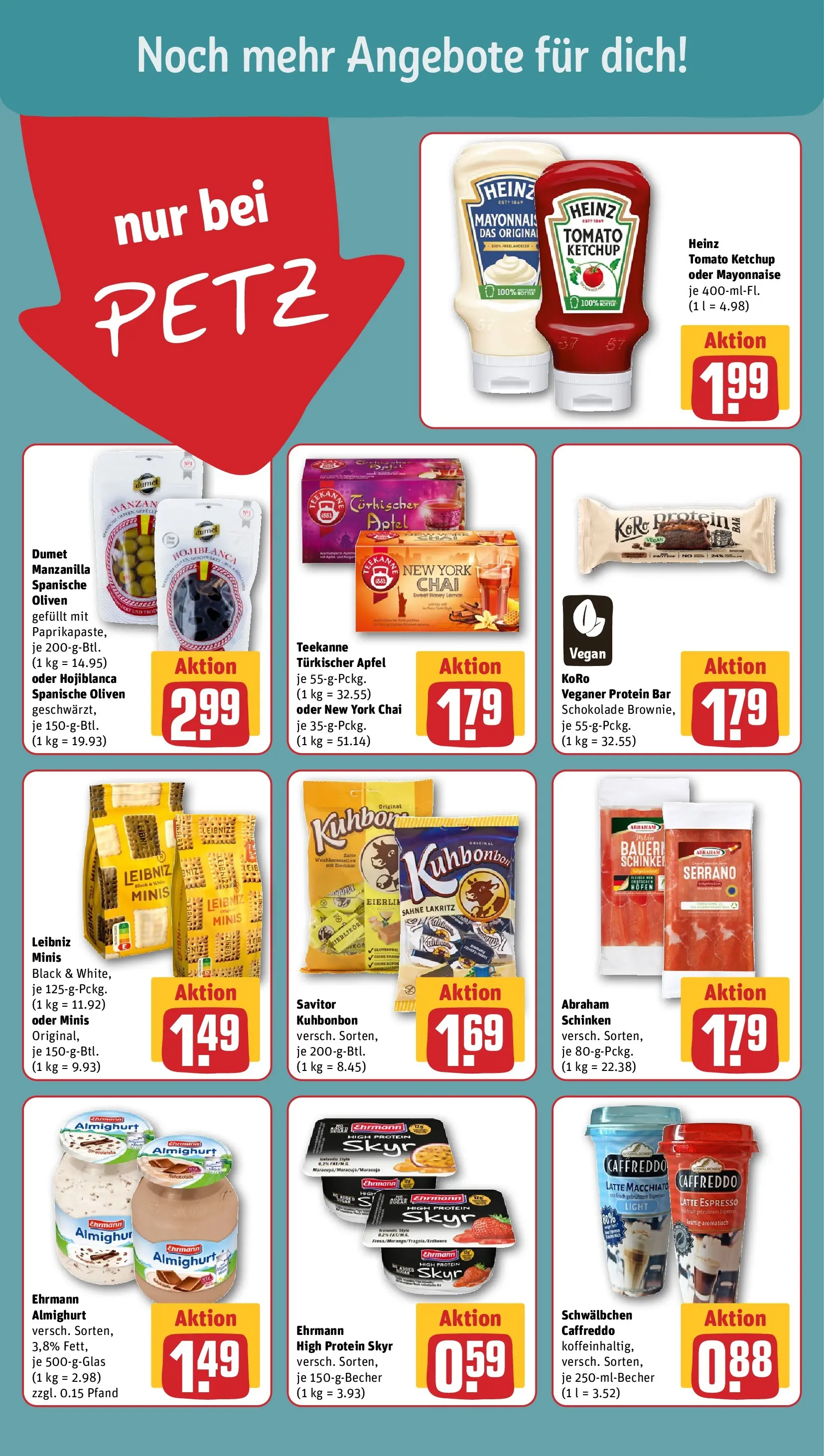 REWE Prospekt ab 06.07.2026 zum Blättern » Angebote | Seite: 18 | Produkte: Ehrmann almighurt, Äpfel, Teekanne, Ketchup