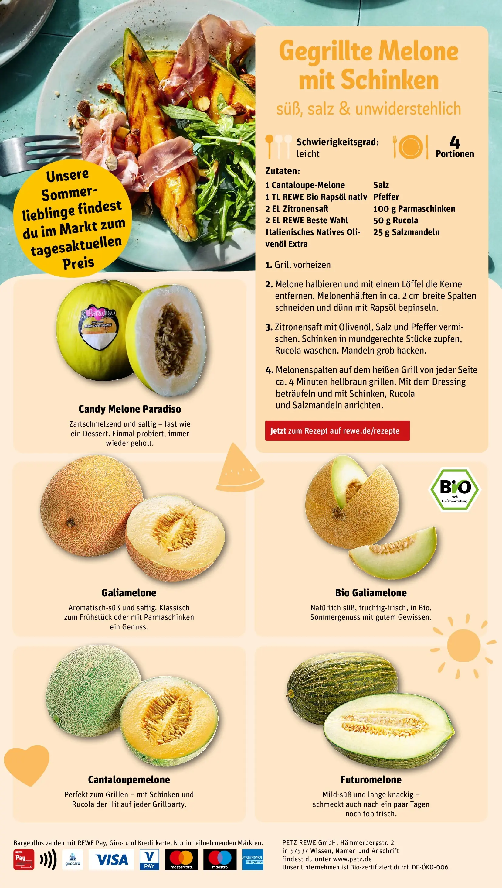 REWE Prospekt ab 06.07.2026 zum Blättern » Angebote | Seite: 2 | Produkte: Top, Salz, Pfeffer, Schinken