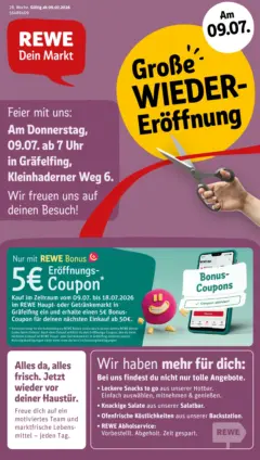 Rewe Prospekt Gräfelfing ab 06.07.2026 gültig