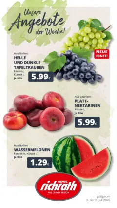 Rewe Prospekt Bergheim ab 06.07.2026 gültig
