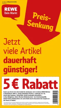 Rewe Prospekt Bad Camberg ab 06.07.2026 gültig | Seite: 33 | Produkte: Fisch