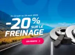 Profil Plus Promo entretien : -20% sur le freinage* ! - au 29.08.2026