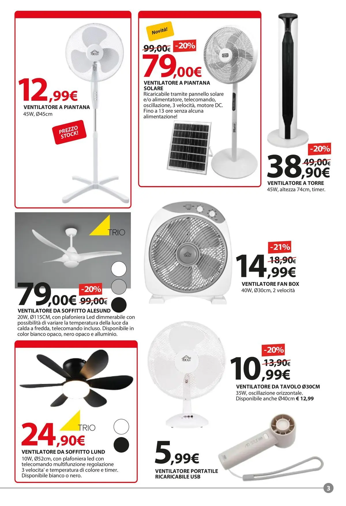 Nuovo Offerte volantino Kreo dal 01/07/2026 > offerte anteprima 🛍️ | Pagina: 3 | Prodotti: Telecomando, USB, Fan, Tavolo