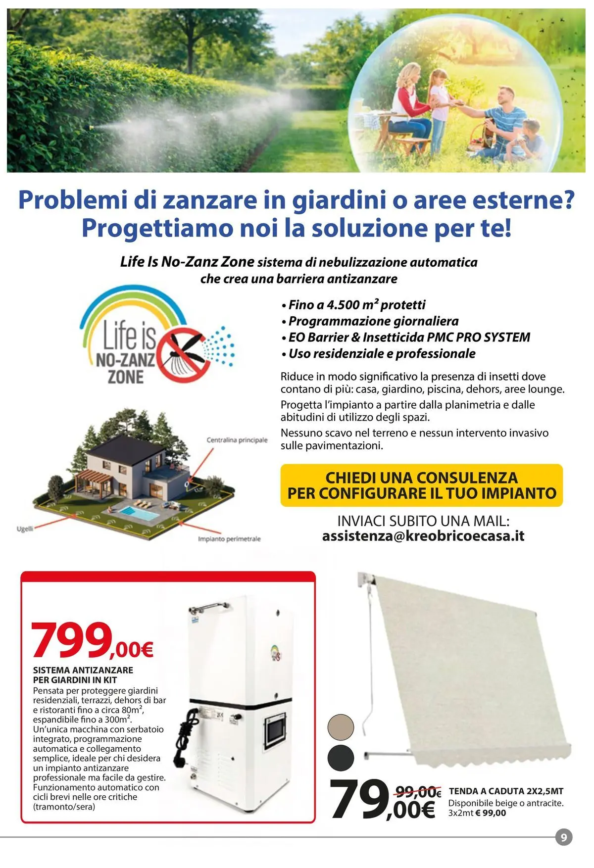 Nuovo Offerte volantino Kreo dal 01/07/2026 > offerte anteprima 🛍️ | Pagina: 9 | Prodotti: Tè, Tenda, Antizanzare, Insetticida