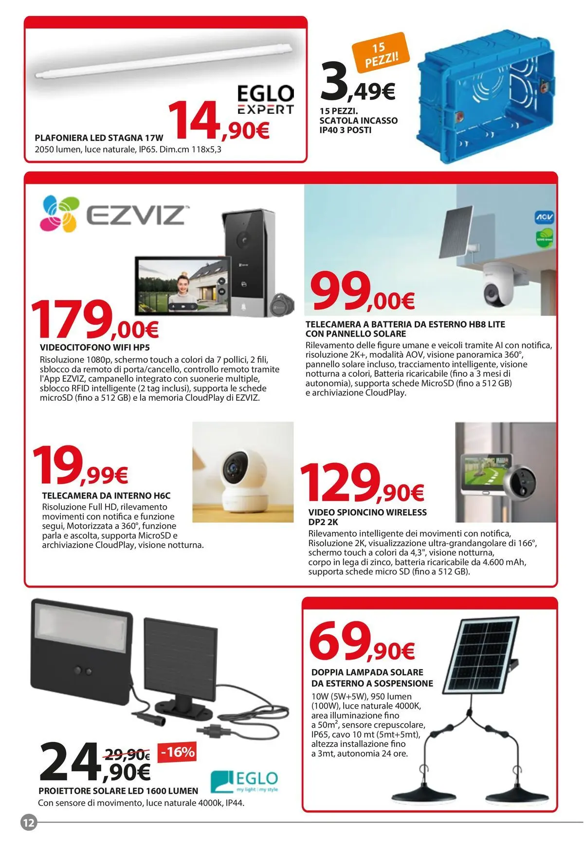 Nuovo Offerte volantino Kreo dal 01/07/2026 > offerte anteprima 🛍️ | Pagina: 12 | Prodotti: Schermo, Video, Scatola, Lampada