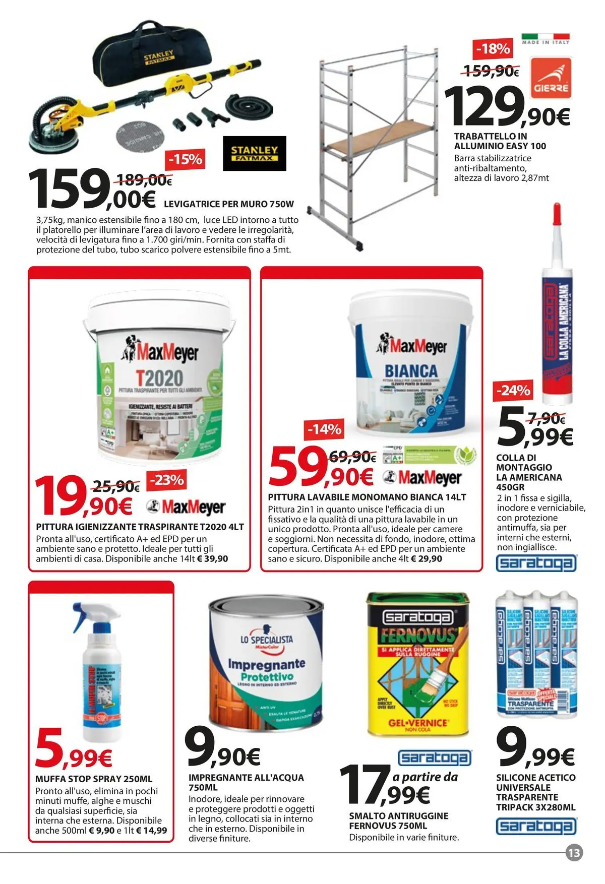 Nuovo Offerte volantino Kreo dal 01/07/2026 > offerte anteprima 🛍️ | Pagina: 13 | Prodotti: Impregnante, Pittura, Colla, Alluminio
