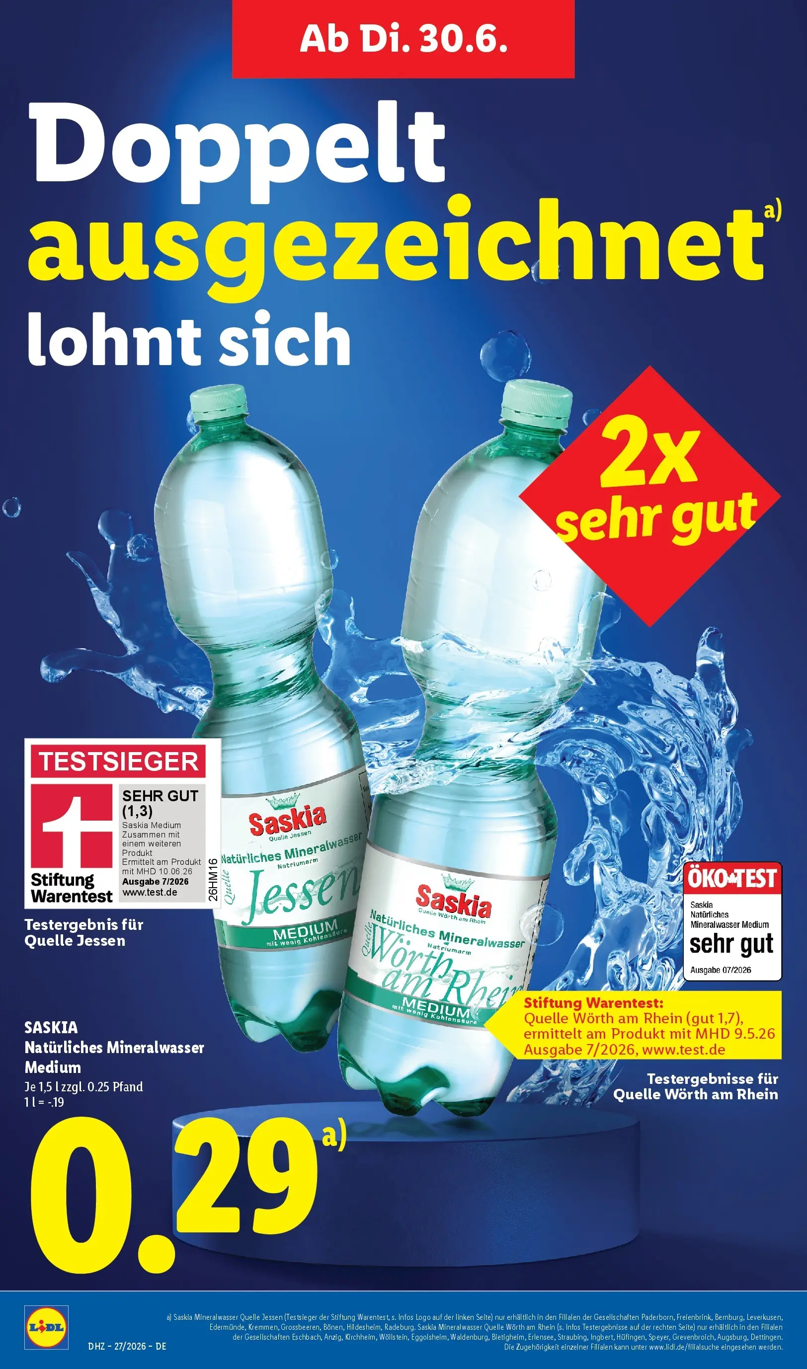 Lidl Prospekt Villingen-schwenningen (ab 29.06.2026) ยป Angebote online | Seite: 16 | Produkte: Mineralwasser Lidl Prospekt Villingen-schwenningen (ab 29.06.2026) zum Blรคttern ยป Angebote | Seite: 16 | Produkte: Mineralwasser