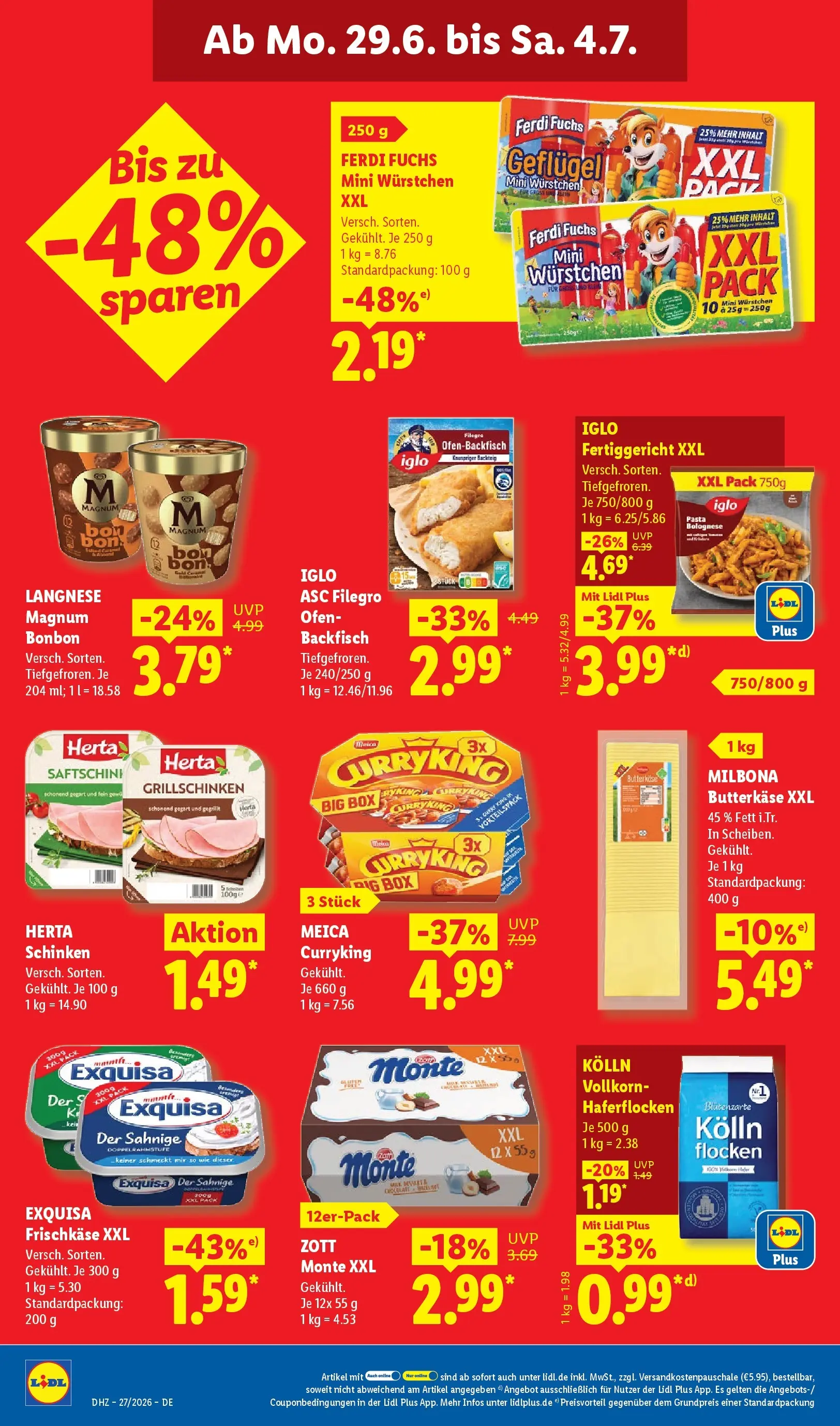 Lidl Prospekt Villingen-schwenningen (ab 29.06.2026) ยป Angebote online | Seite: 24 | Produkte: Ofen, Kolln, Exquisa frischkase, Exquisa Lidl Prospekt Villingen-schwenningen (ab 29.06.2026) zum Blรคttern ยป Angebote | Seite: 24 | Produkte: Ofen, Kolln, Exquisa frischkase, Exquisa