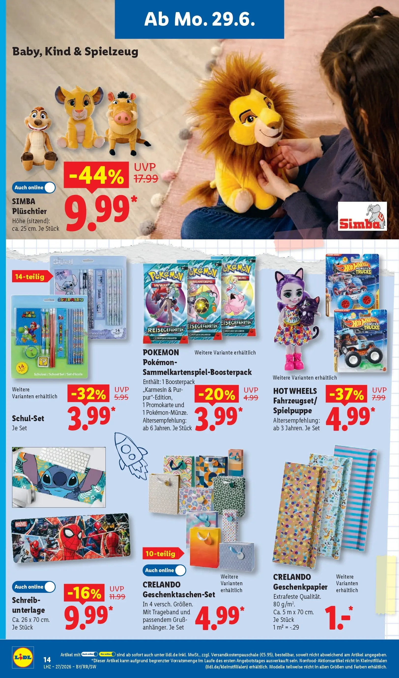 Lidl Prospekt Villingen-schwenningen (ab 29.06.2026) ยป Angebote online | Seite: 40 Lidl Prospekt Villingen-schwenningen (ab 29.06.2026) zum Blรคttern ยป Angebote | Seite: 40
