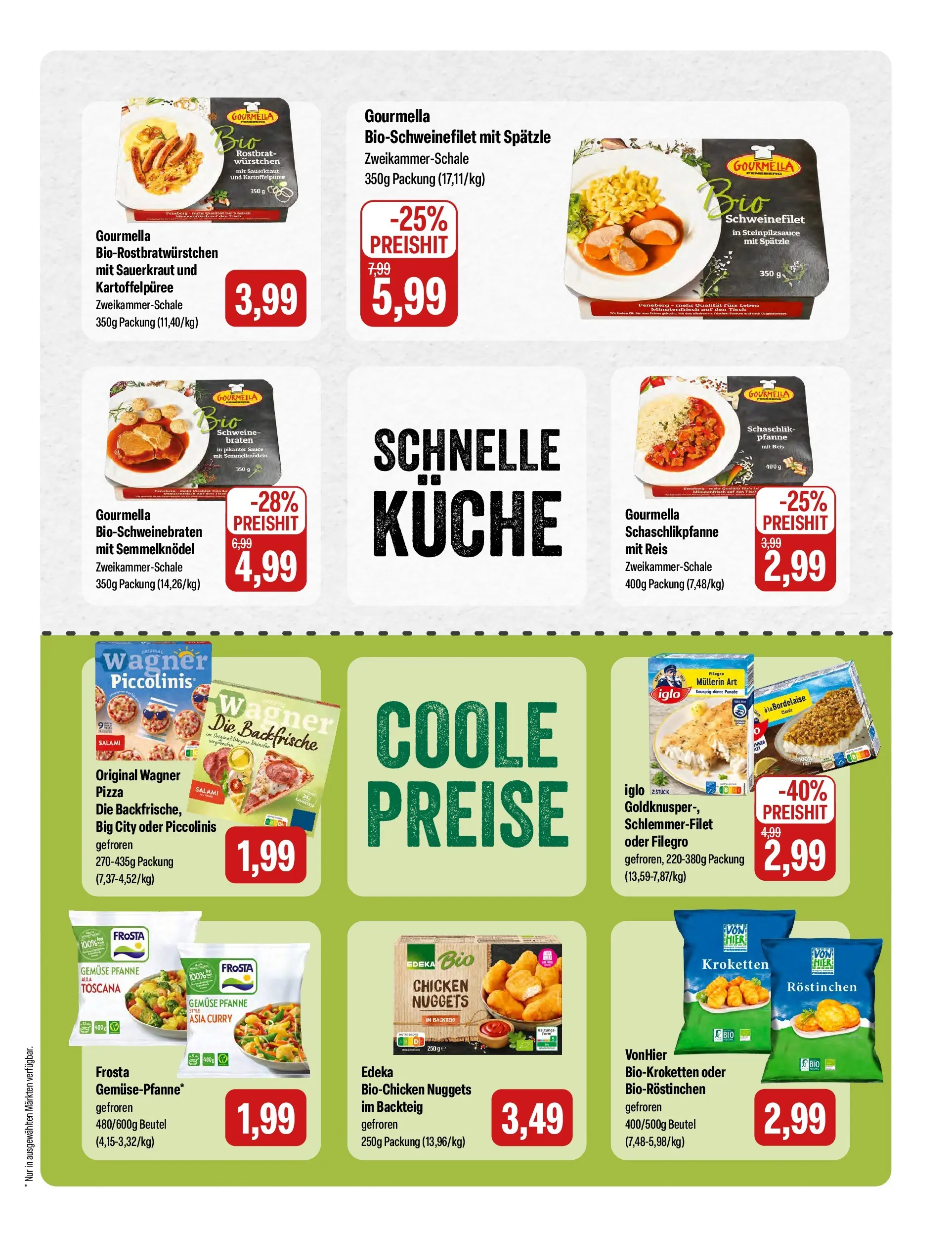 Feneberg Angebote (ab 08.07.2026) zum Blättern | Seite: 13 | Produkte: Küche, Frosta, Salami, Reis