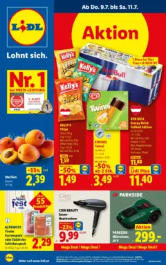 Lidl Flugblatt - Wien, Langenzersdorf, Zwettl ab 09.07.2026 gültig Lidl Flugblatt - Wien, Langenzersdorf, Zwettl ab 09.07.2026 gültig