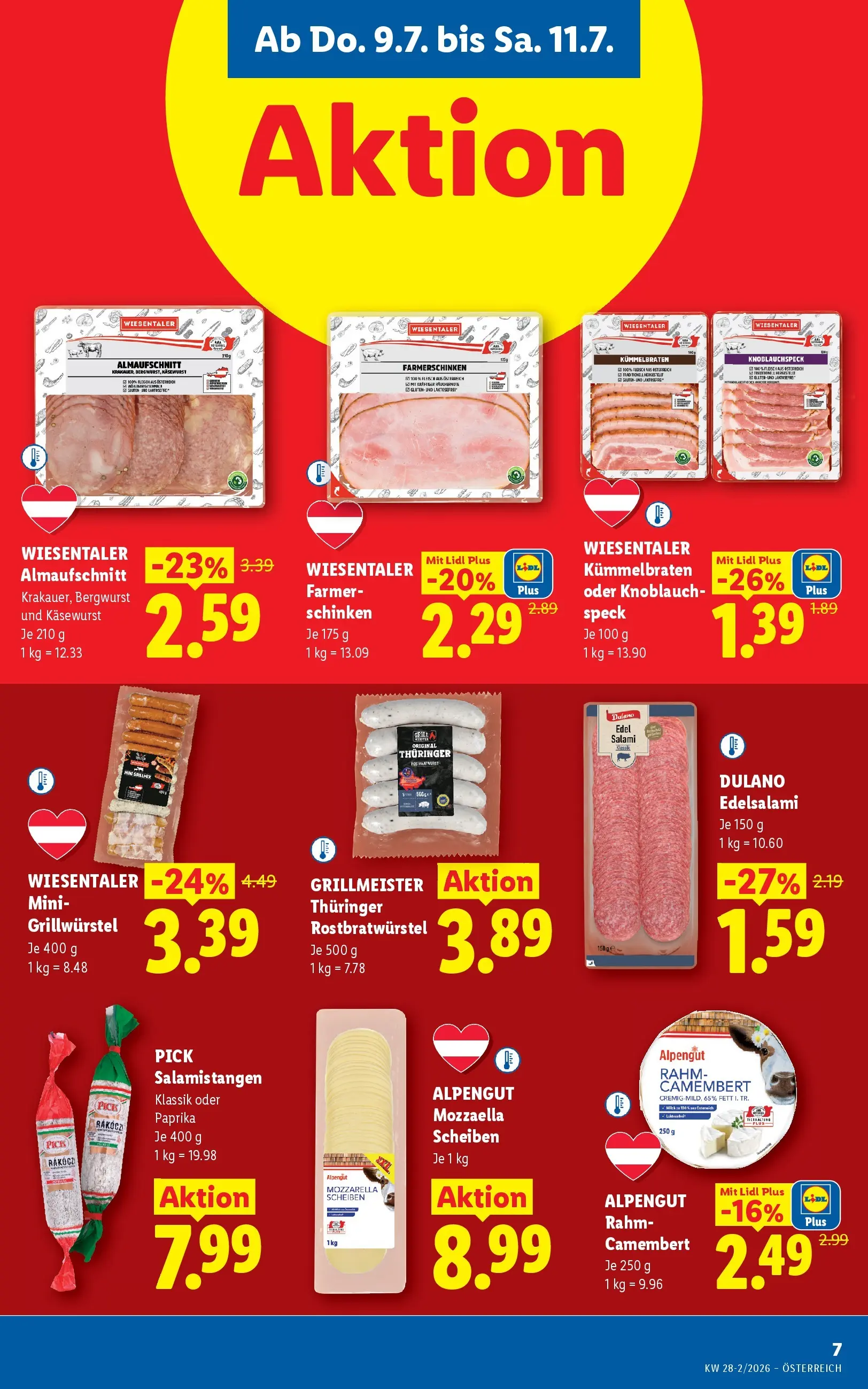 Lidl - Lidl ab 08.07.2026 - Angebote ab donnerstag | Seite: 9