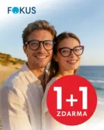 Fokus optik 1 + 1 ZDARMA na dioptrick&eacute; br&yacute;le &ndash; do 31.08.2026