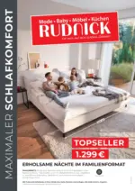 Ludwig Rudnick GmbH & Co. KG Rudnick - Maximaler Schlafkomfort - bis 09.07.2026
