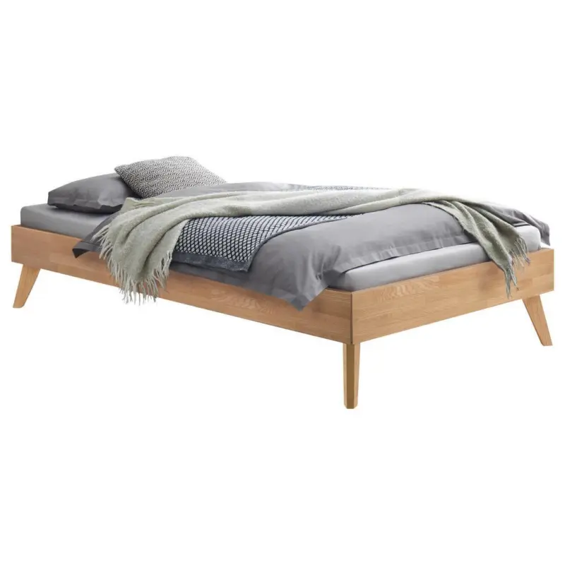 Bett Calvari Eiche Bianco 90x200 cm