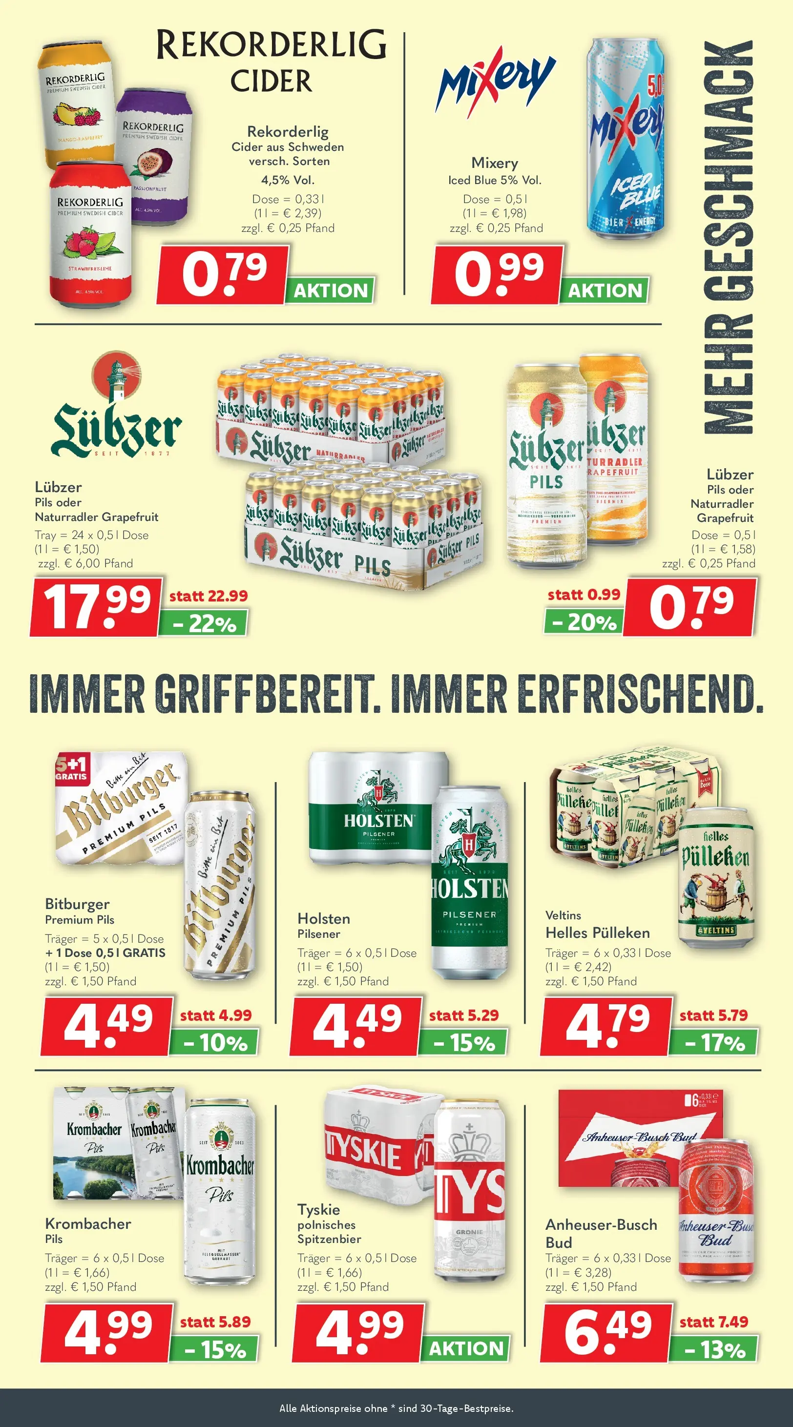 Getränkeland Prospekt Neustrelitz (ab 06.07.2026) zum Blättern | Seite: 5 | Produkte: Bitburger, Pils, Krombacher, Lubzer