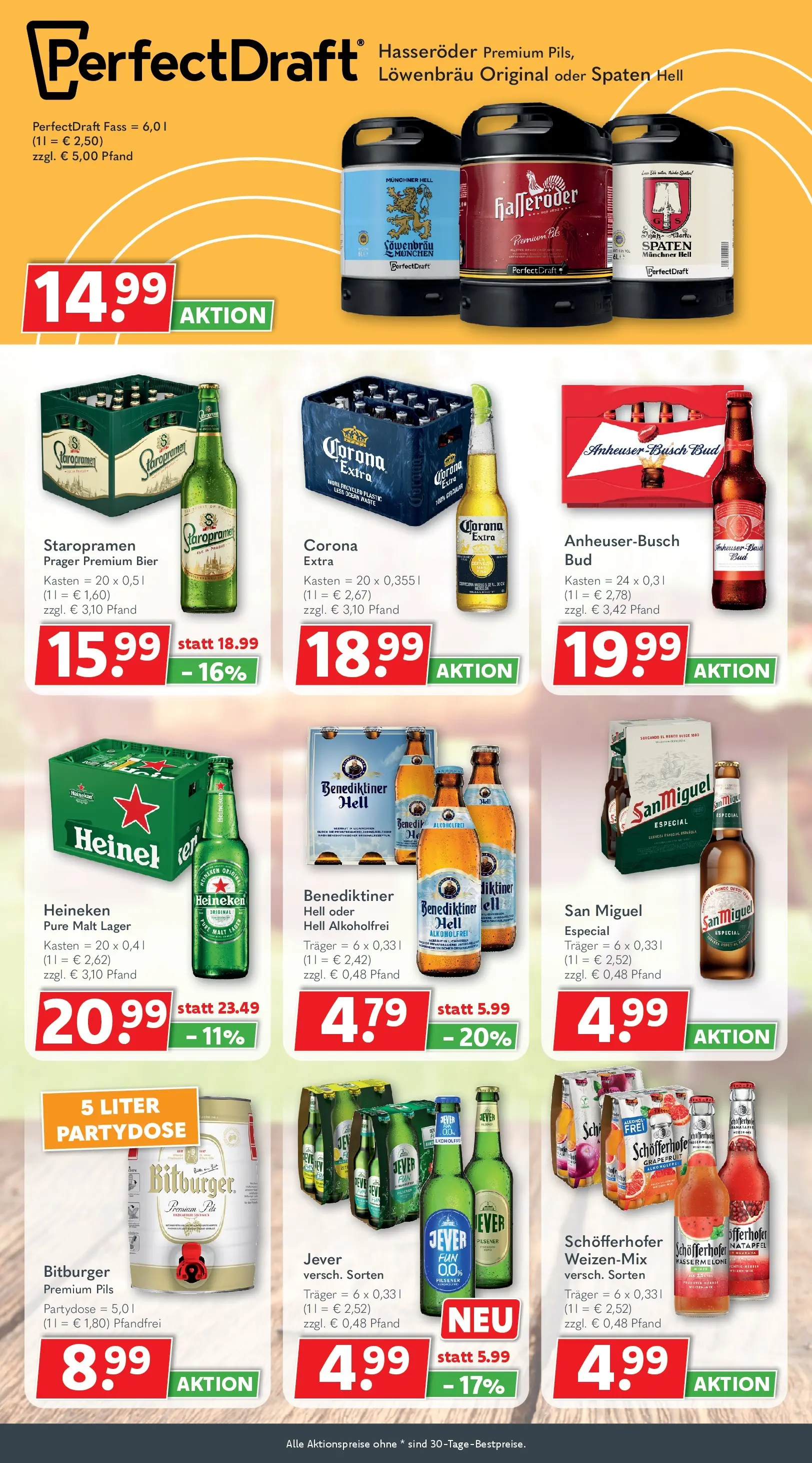 Getränkeland Prospekt Neustrelitz (ab 06.07.2026) zum Blättern | Seite: 6 | Produkte: Heineken, Grapefruit, Wassermelone, Hasseröder