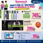 Yammo Parti per le vacanze con un regalo in piu! - al 31.07.2026