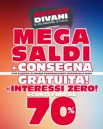 Outlet divani Mega saldi - al 31.07.2026
