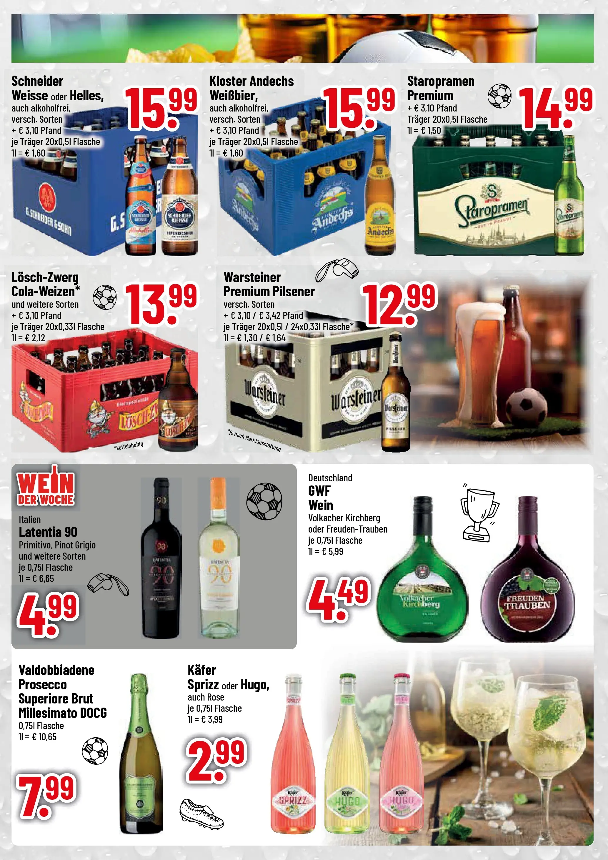 Trinkgut Prospekt München (ab 06.07.2026) » Angebote online | Seite: 3 | Produkte: Prosecco, Warsteiner, Wein, Hugo