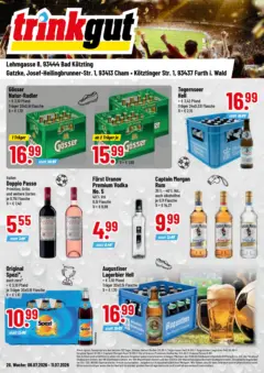 Trinkgut Prospekt Cham ab 06.07.2026 gültig