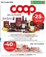 COOP -25% sui prodotti fior fiore - al 08.07.2026