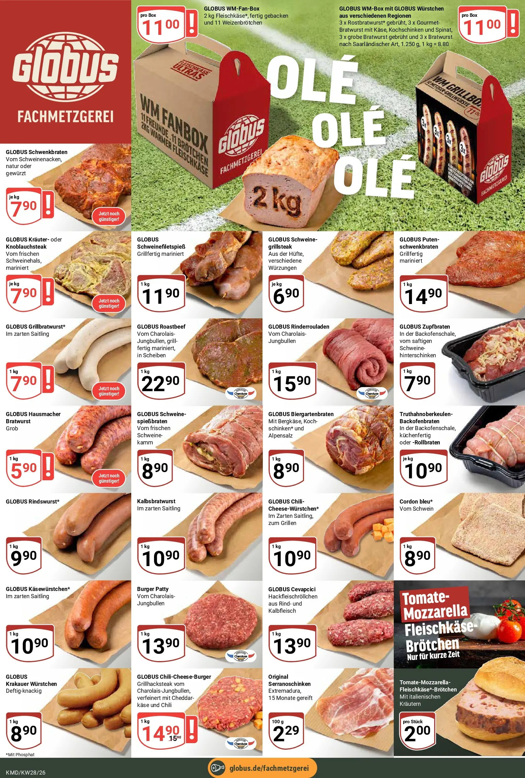 Globus Prospekt Köln (ab 06.07.2026) » Angebote online | Seite: 12 | Produkte: Rinderrouladen, Grill, Cevapcici, Chili