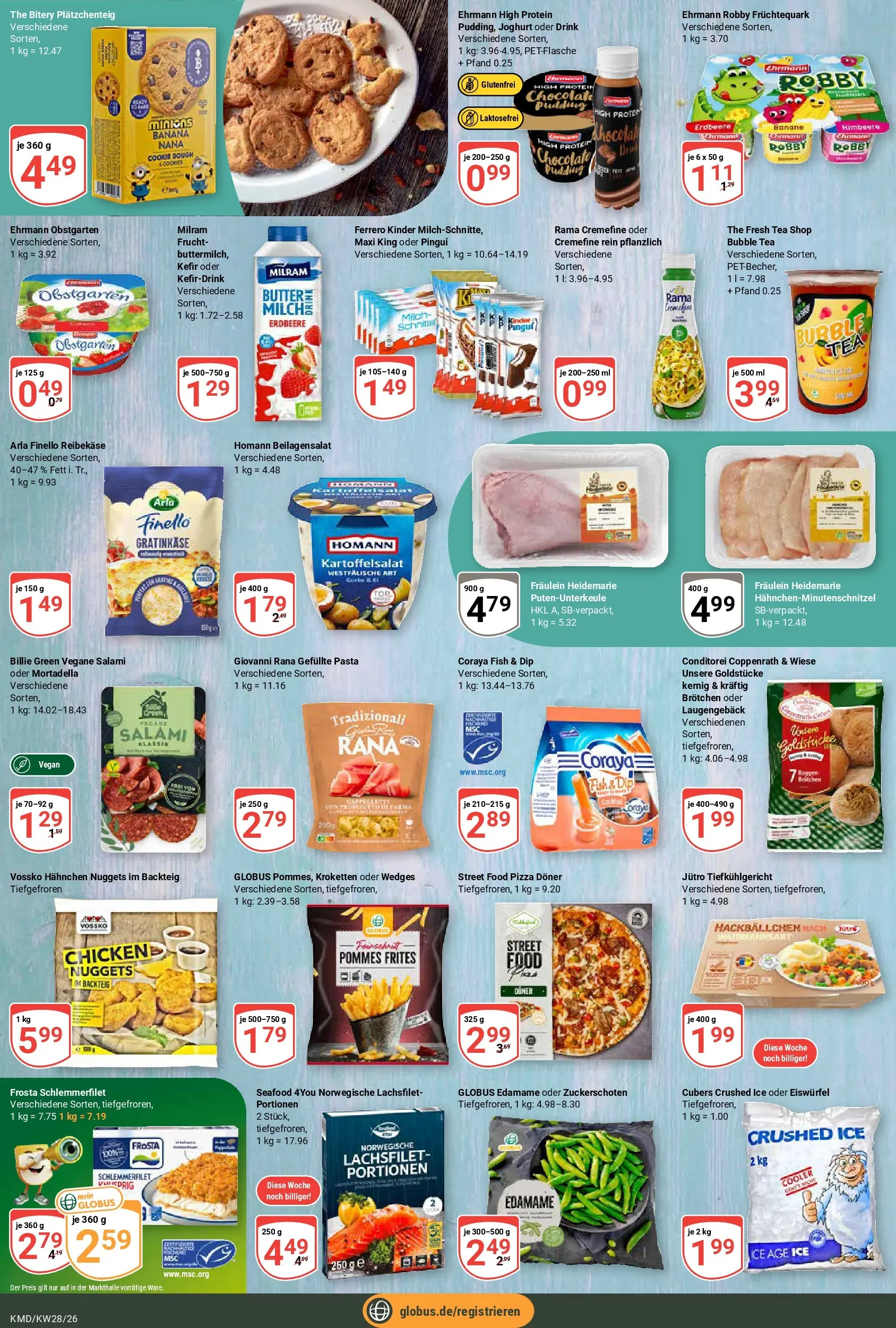 Globus Prospekt Köln (ab 06.07.2026) » Angebote online | Seite: 15 | Produkte: Rama, Rama cremefine, Milram, Himbeere