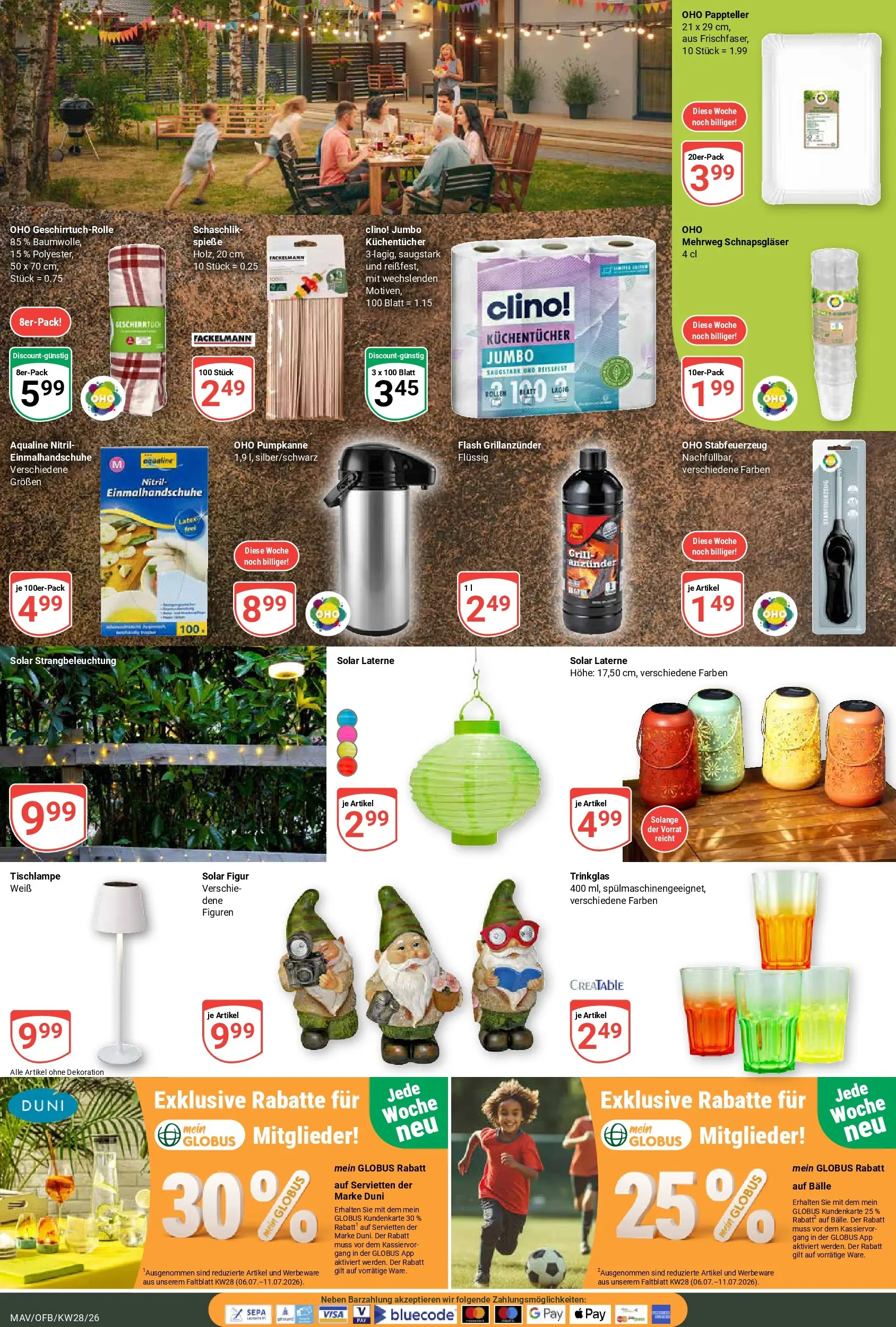 Globus Prospekt Mannheim (ab 06.07.2026) » Angebote online | Seite: 26 | Produkte: Grill, Spieße