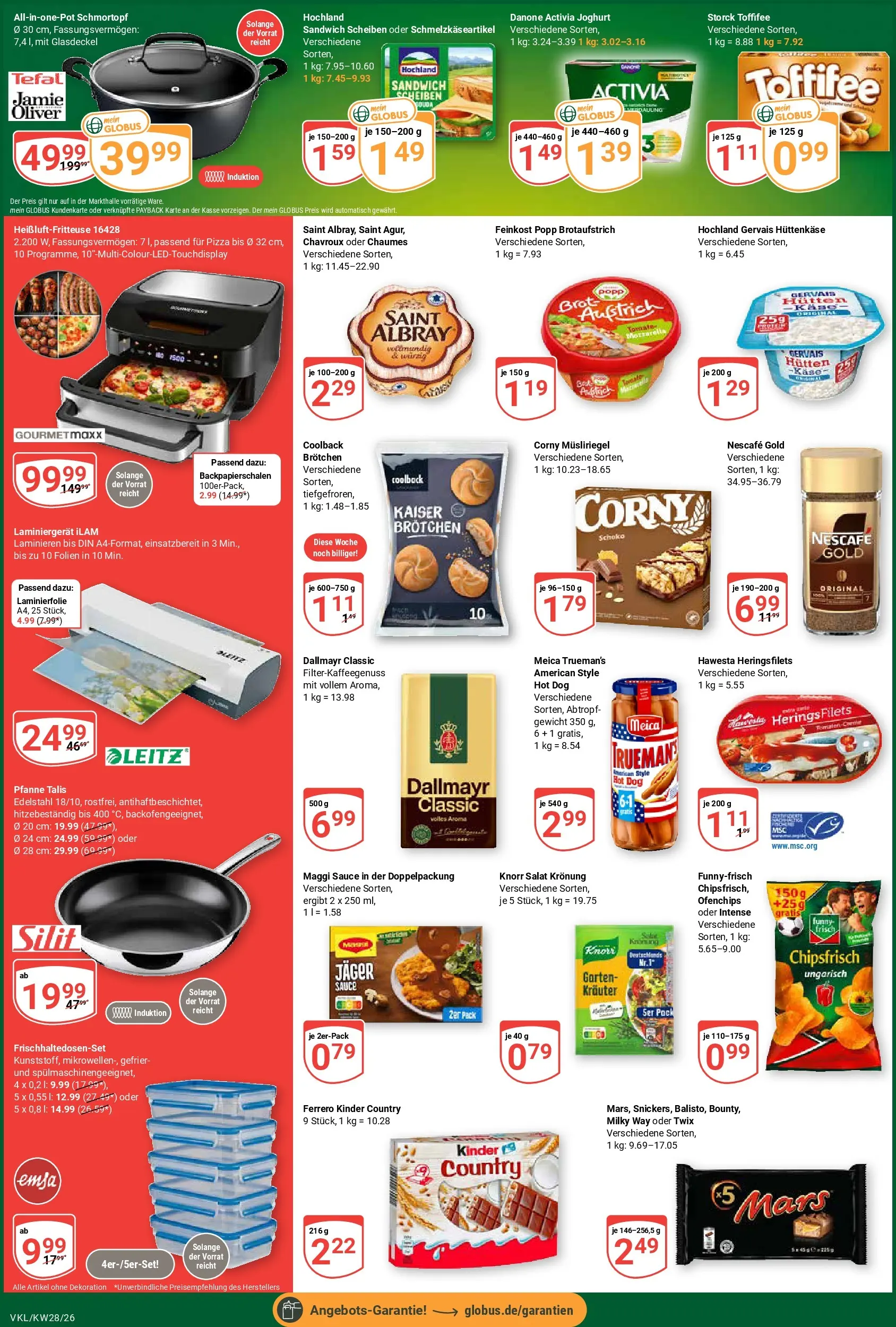Globus Prospekt Völklingen (ab 06.07.2026) » Angebote online | Seite: 2 | Produkte: Nescafe, Meica, Toffifee, Brot