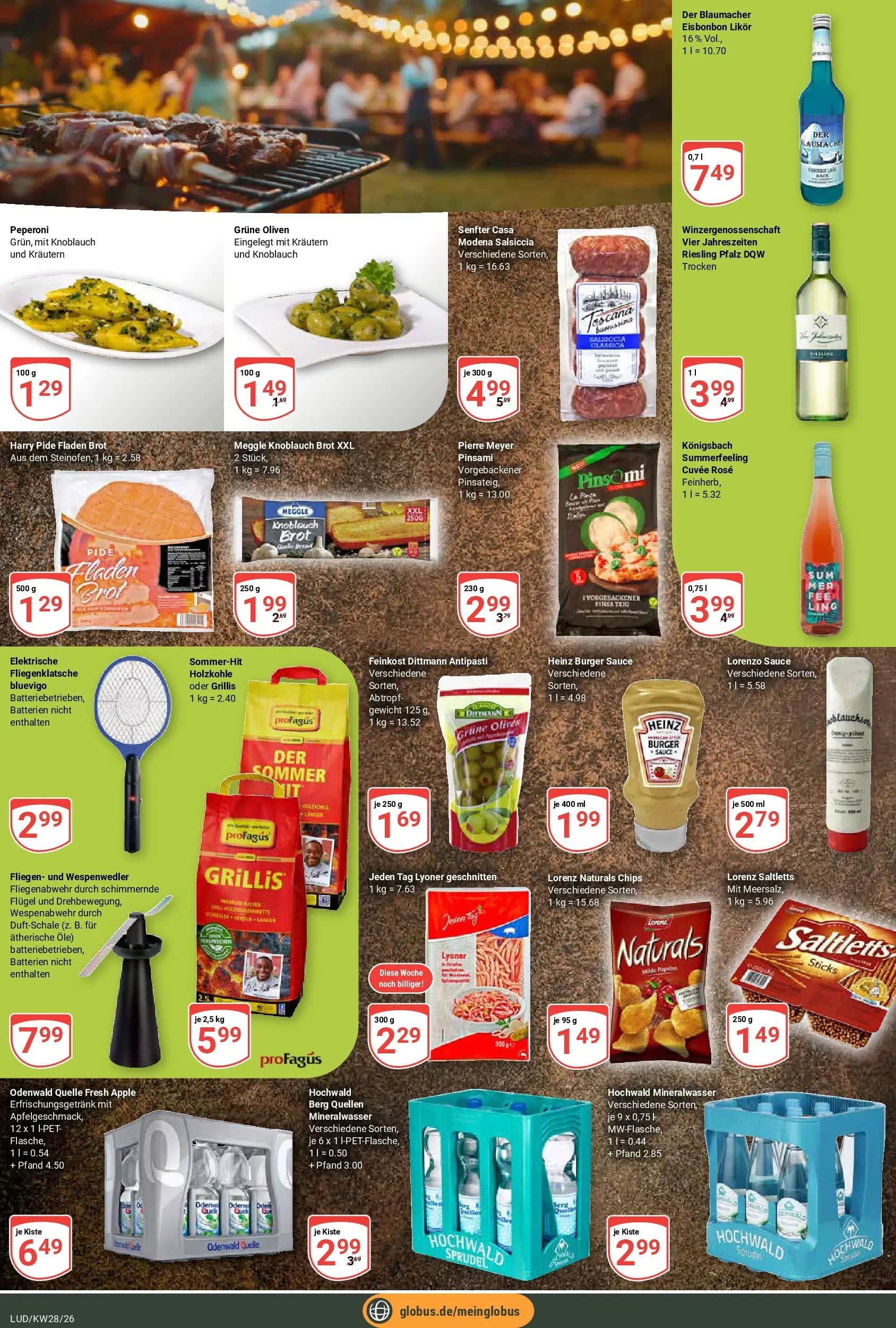 Globus Prospekt Ludwigshafen-Oggersheim (ab 06.07.2026) » Angebote online | Seite: 8 | Produkte: Gewicht, Apple, Knoblauch, Brot