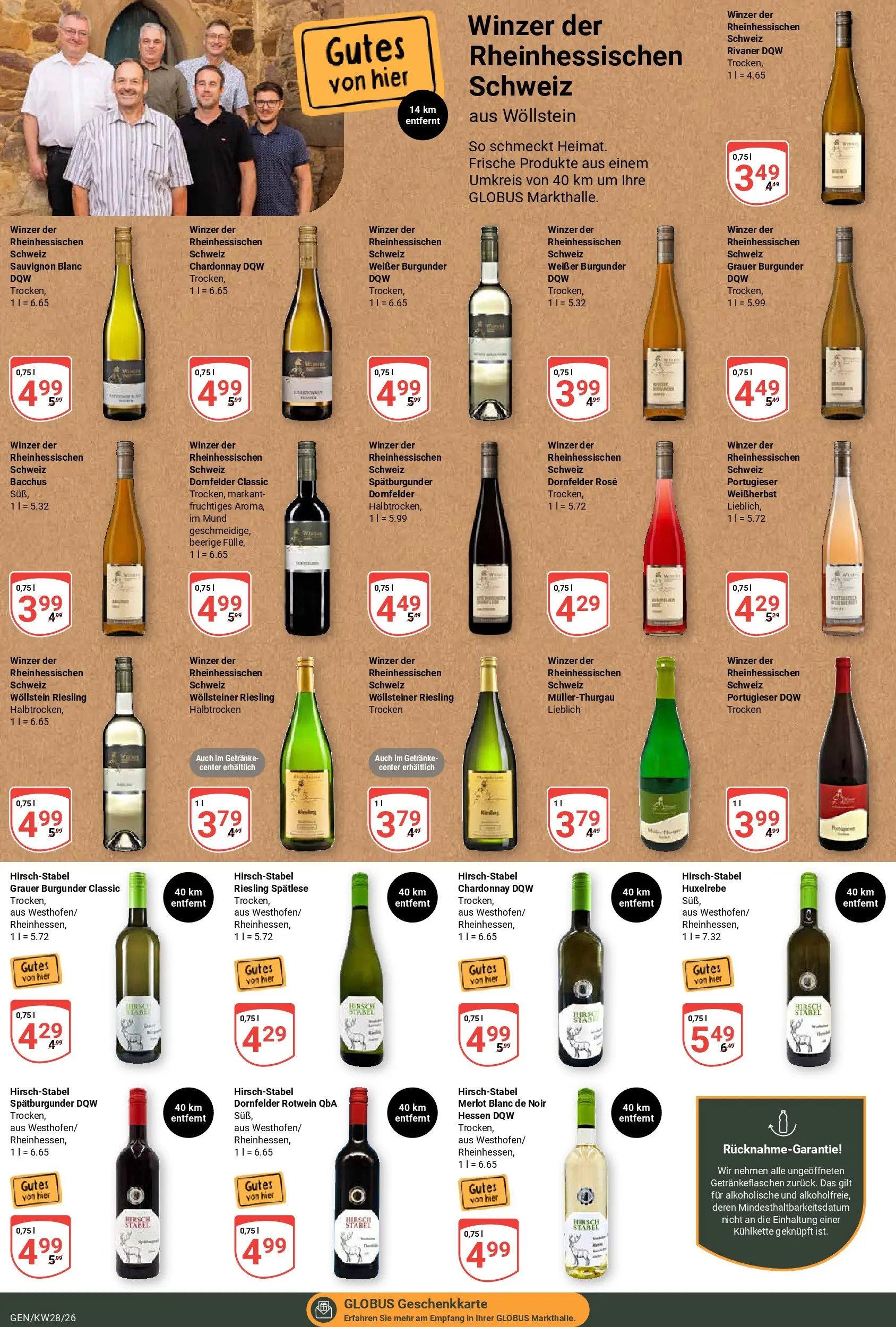 Globus Prospekt Gensingen (ab 06.07.2026) » Angebote online | Seite: 23 | Produkte: Rotwein, Merlot