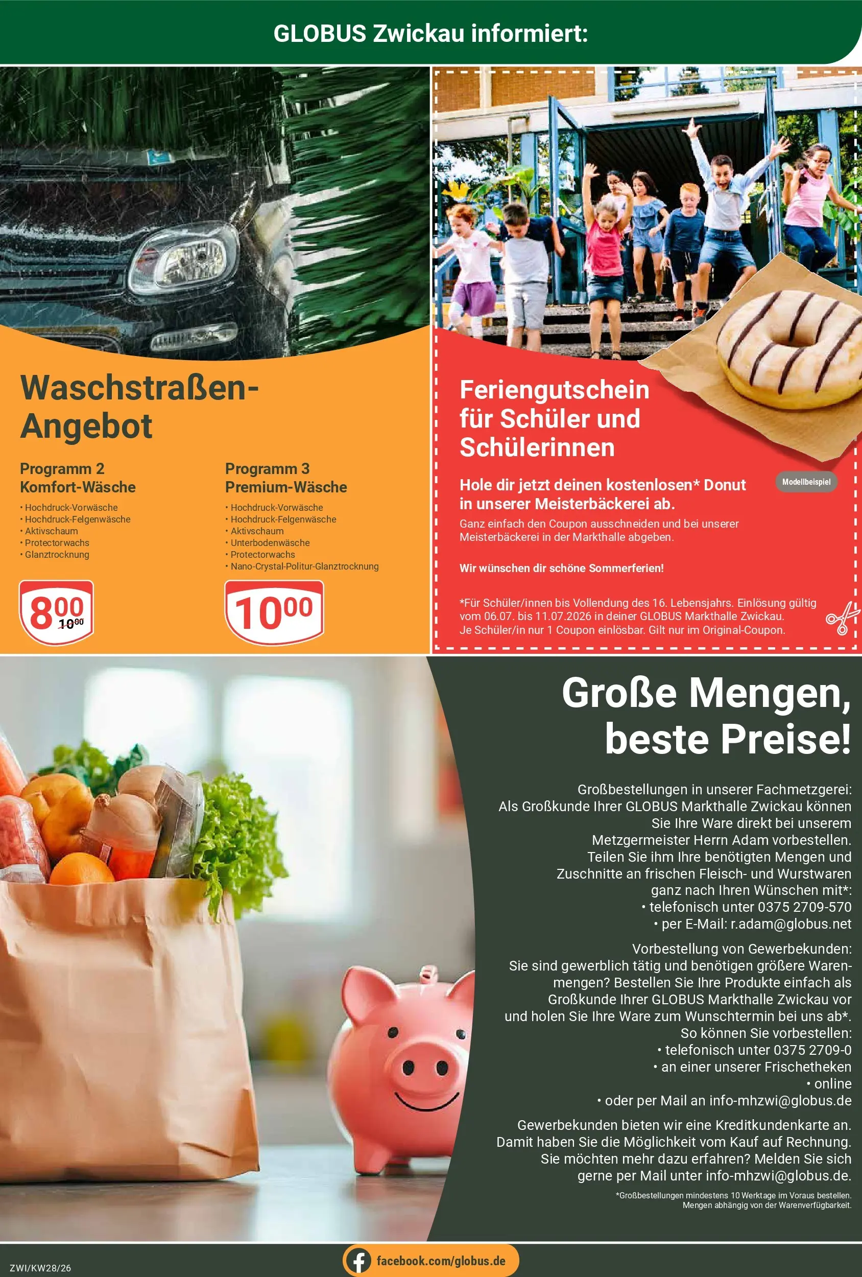 Globus Prospekt Zwickau (ab 06.07.2026) » Angebote online | Seite: 23 | Produkte: Fleisch