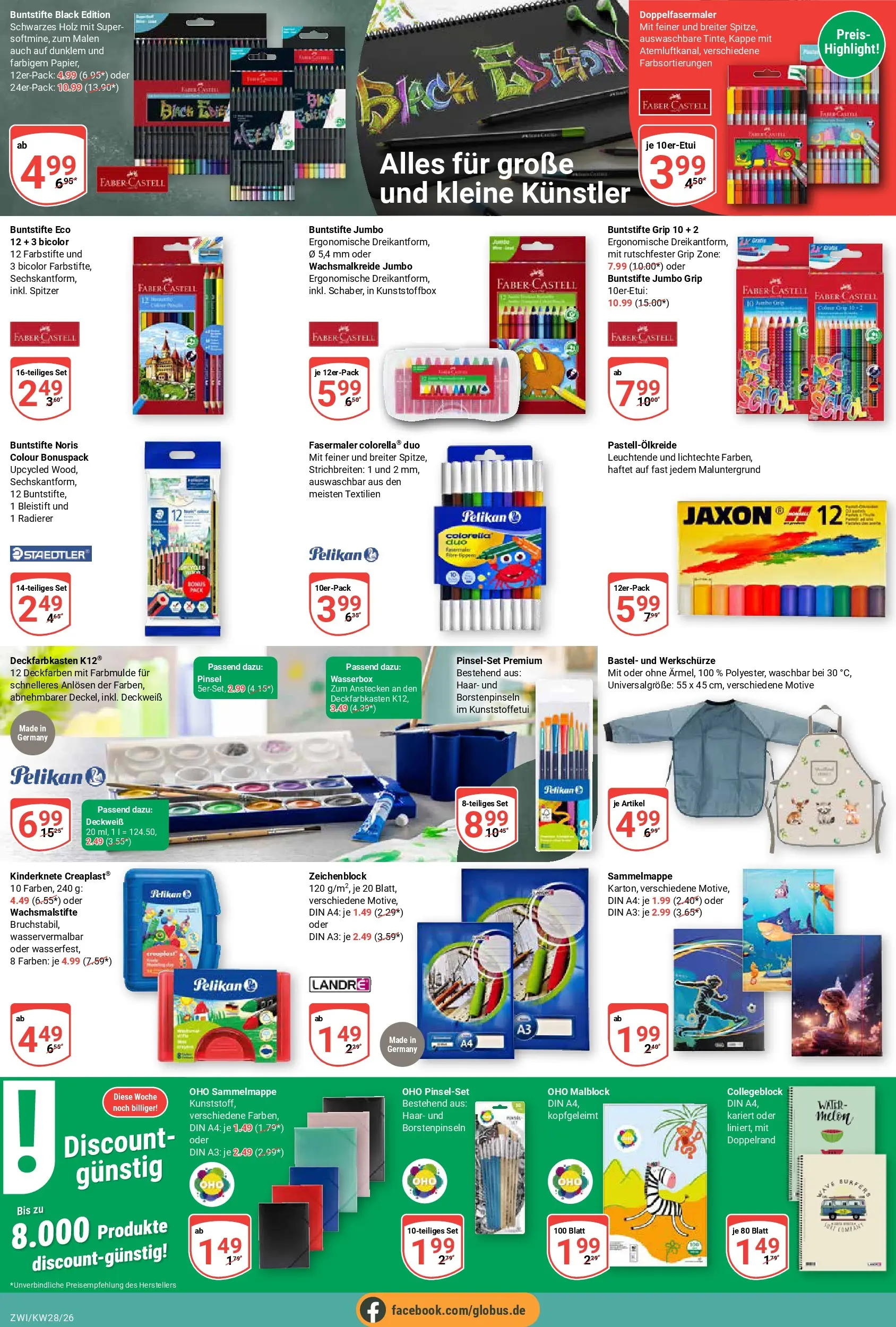 Globus Prospekt Zwickau (ab 06.07.2026) » Angebote online | Seite: 28 | Produkte: Pinsel, Kappe