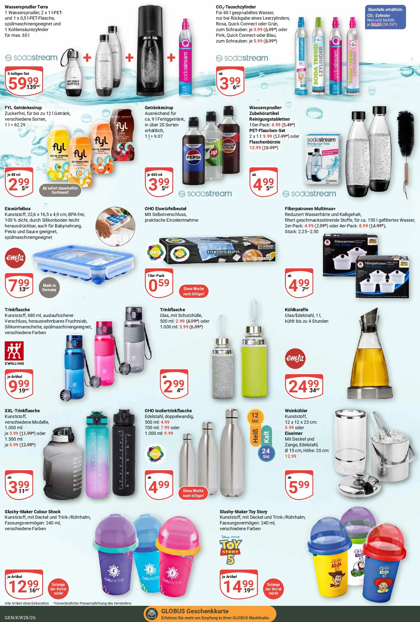 Globus Prospekt Gensingen (ab 06.07.2026) » Angebote online | Seite: 30 | Produkte: Pepsi, Sodastream