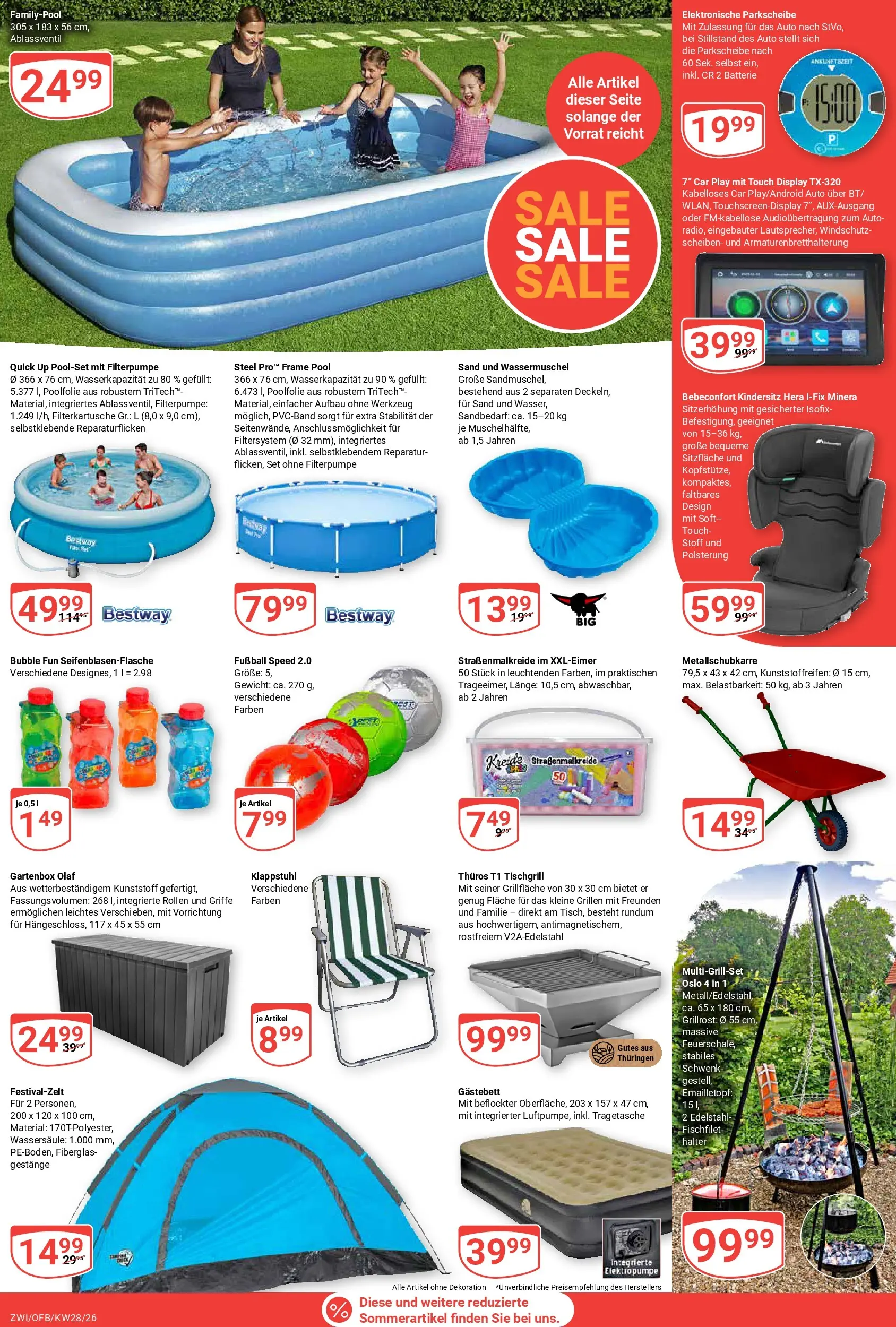 Globus Prospekt Zwickau (ab 06.07.2026) » Angebote online | Seite: 29 | Produkte: Gewicht, Batterie, Fußball