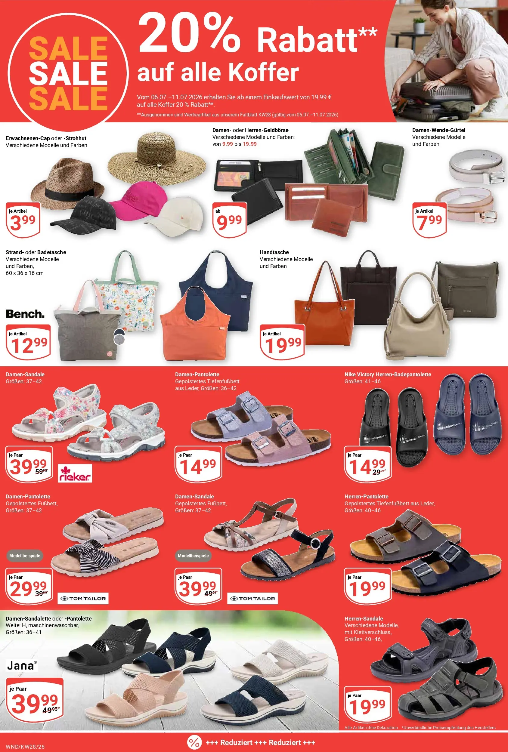 Globus Prospekt St. Wendel (ab 06.07.2026) » Angebote online | Seite: 24 | Produkte: Handtasche, Koffer