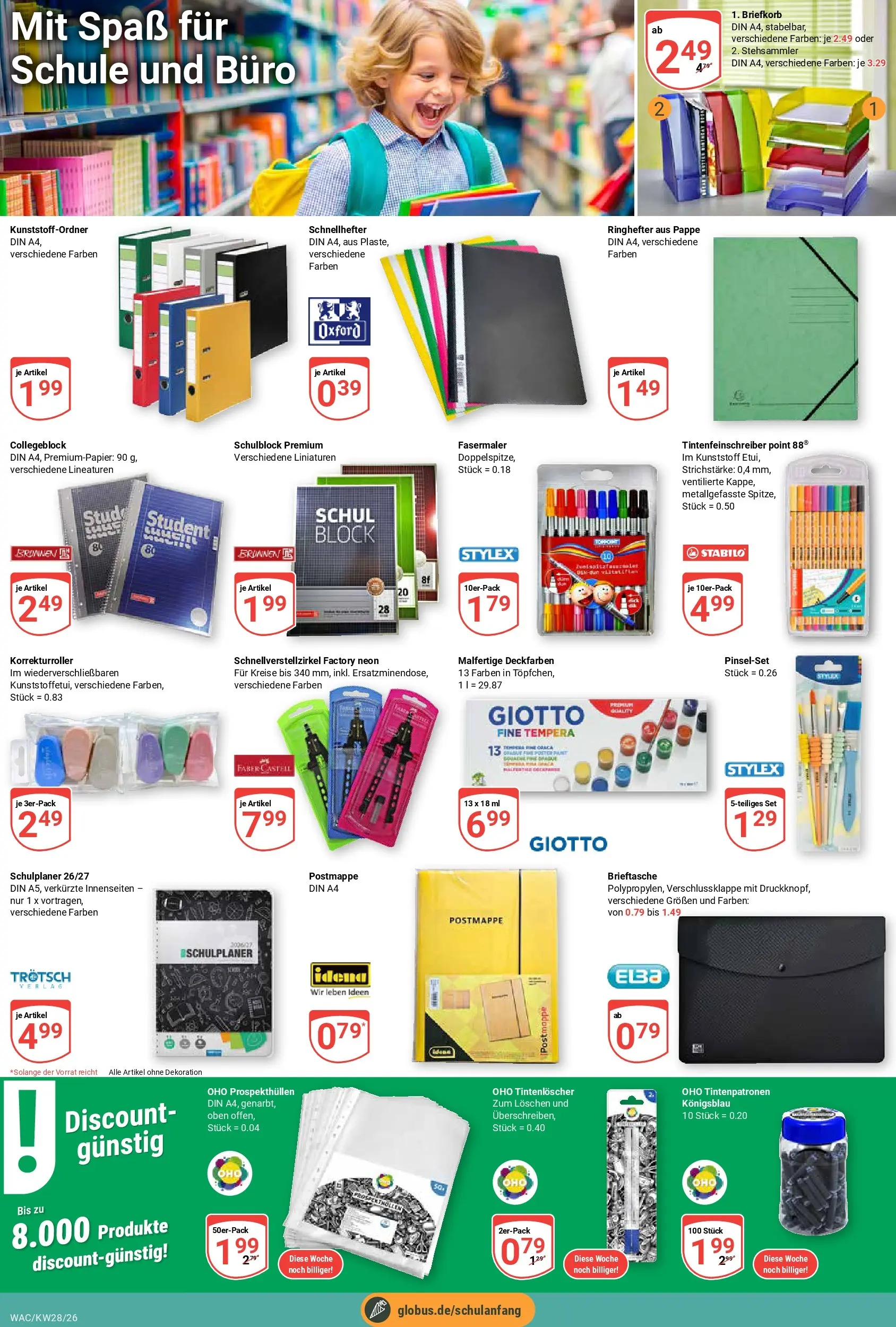 Globus Prospekt Markkleeberg (ab 06.07.2026) » Angebote online | Seite: 28 | Produkte: Brieftasche