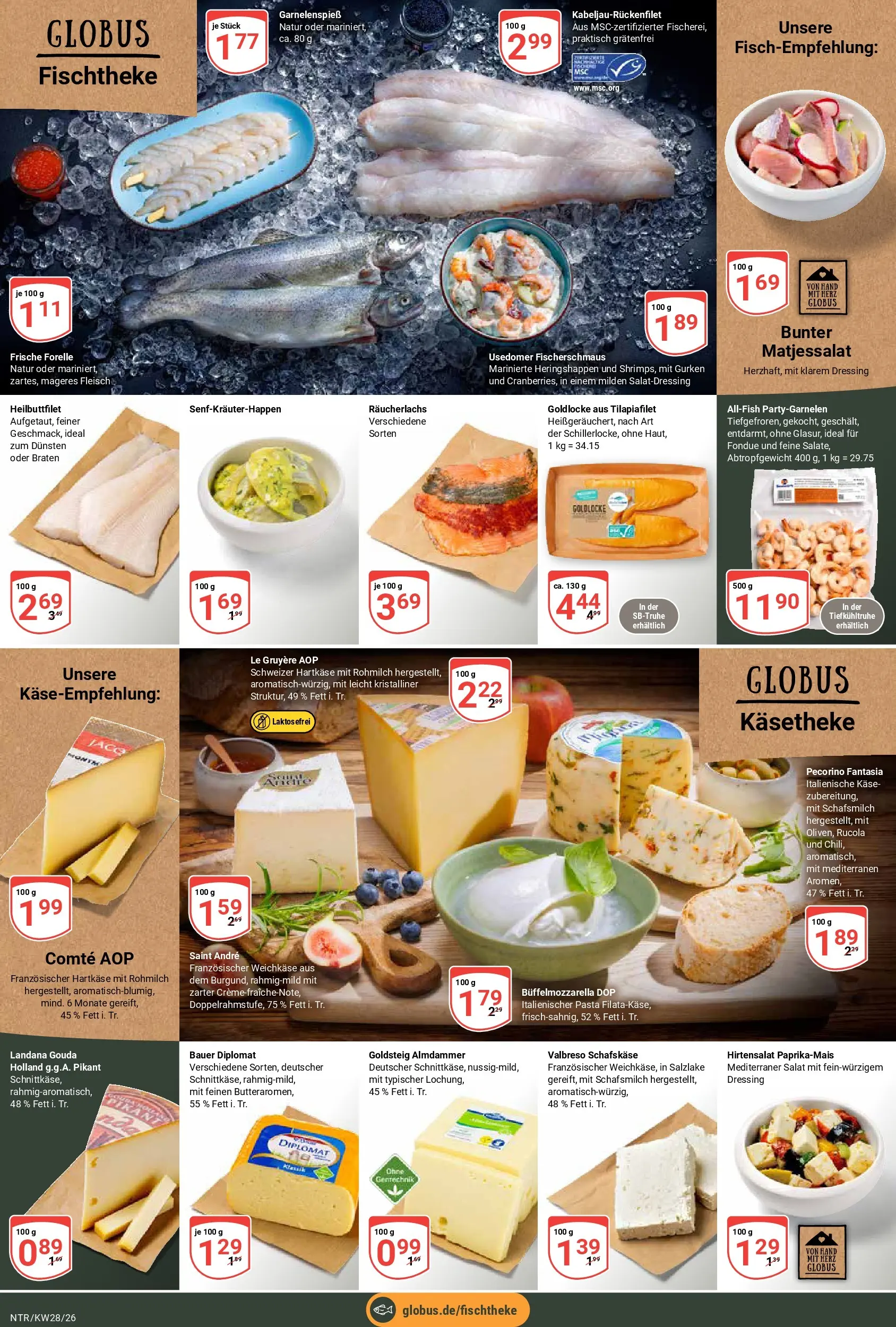 Globus Prospekt Neutraubling (ab 06.07.2026) » Angebote online | Seite: 9 | Produkte: Rucola, Dressing, Creme, Pasta