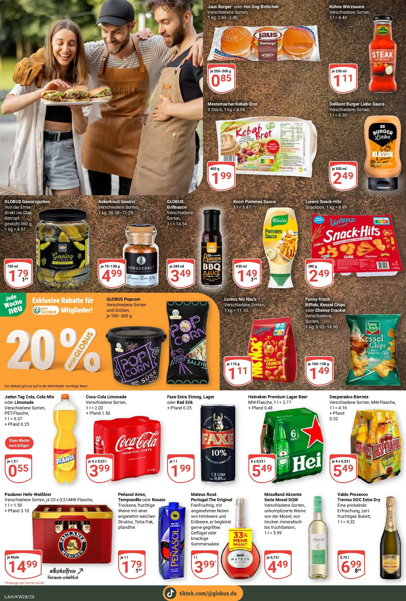 Globus Prospekt Lahnstein (ab 06.07.2026) » Angebote online | Seite: 7 | Produkte: Pommes, Limonade, Knorr, Chips