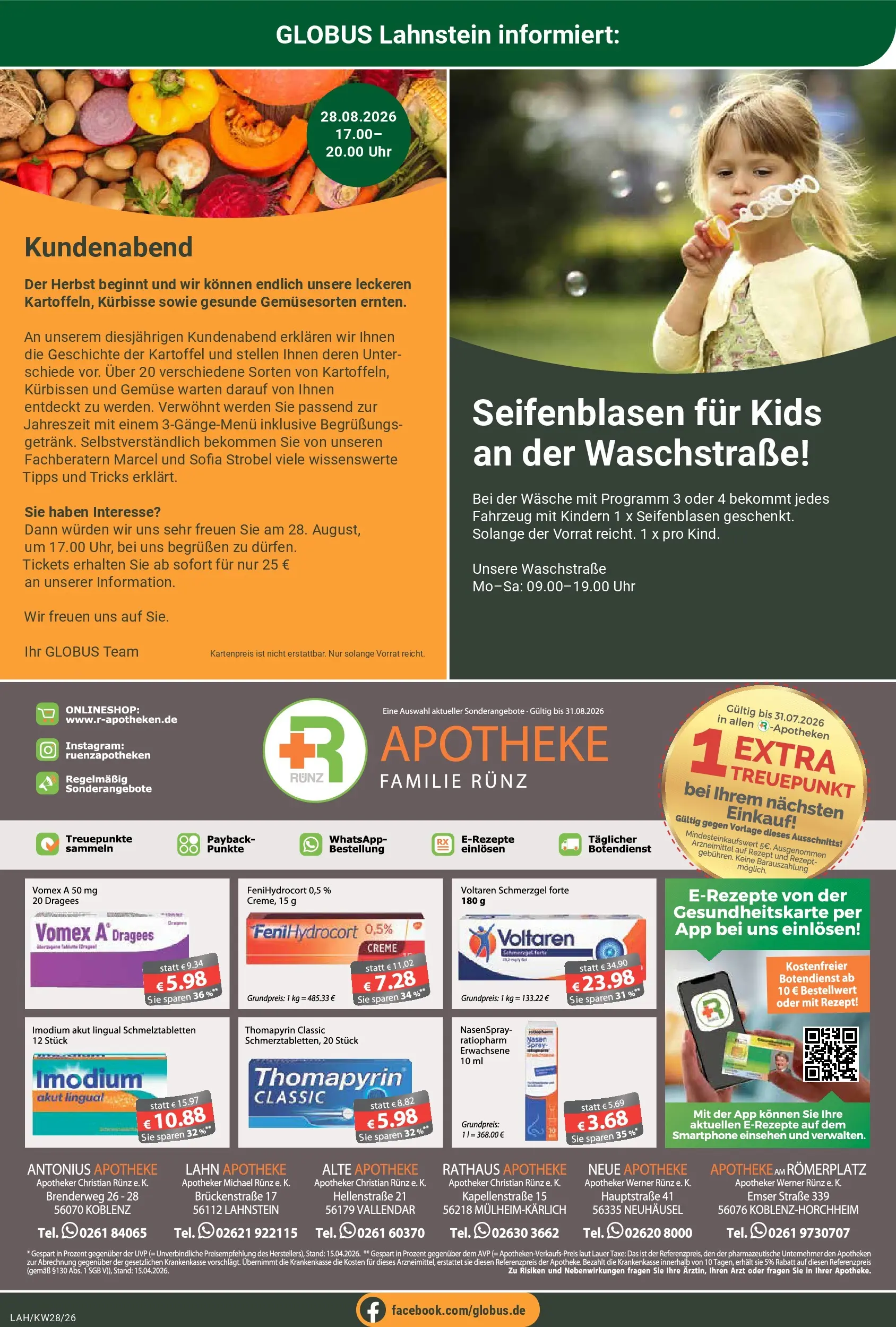 Globus Prospekt Lahnstein (ab 06.07.2026) » Angebote online | Seite: 27 | Produkte: Creme, Gemüse, Smartphone, Uhr