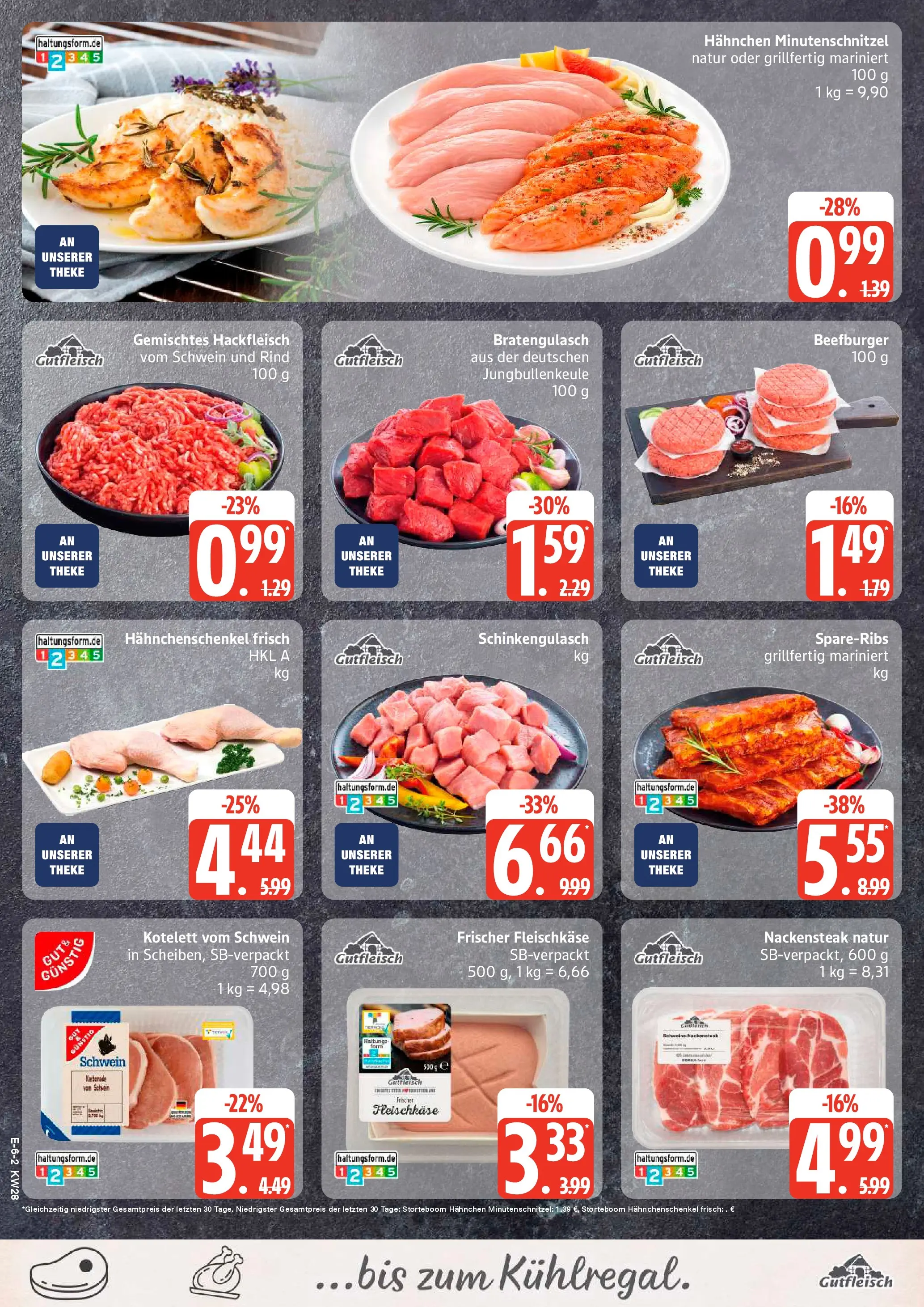 Edeka prospekt Hemmoor (ab 05.07.2026) » Angebote Online | Seite: 9 | Produkte: Hahnchen, Hahnchenschenkel, Theke, Hackfleisch