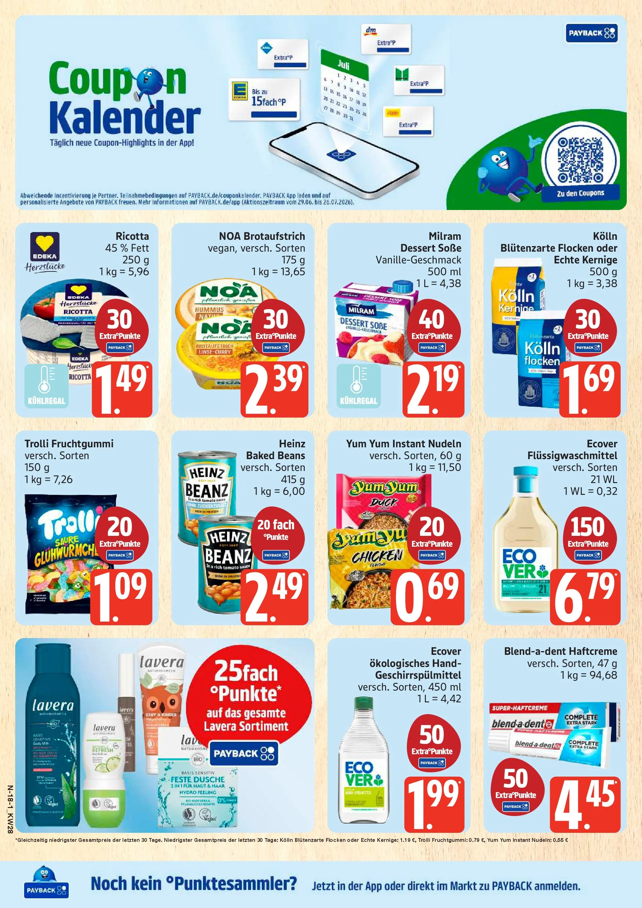 Marktkauf Prospekt Buxtehude (ab 06.07.2026) » Angebote online | Seite: 18 | Produkte: Dusche, Soße, Geschirrspülmittel, Flocken