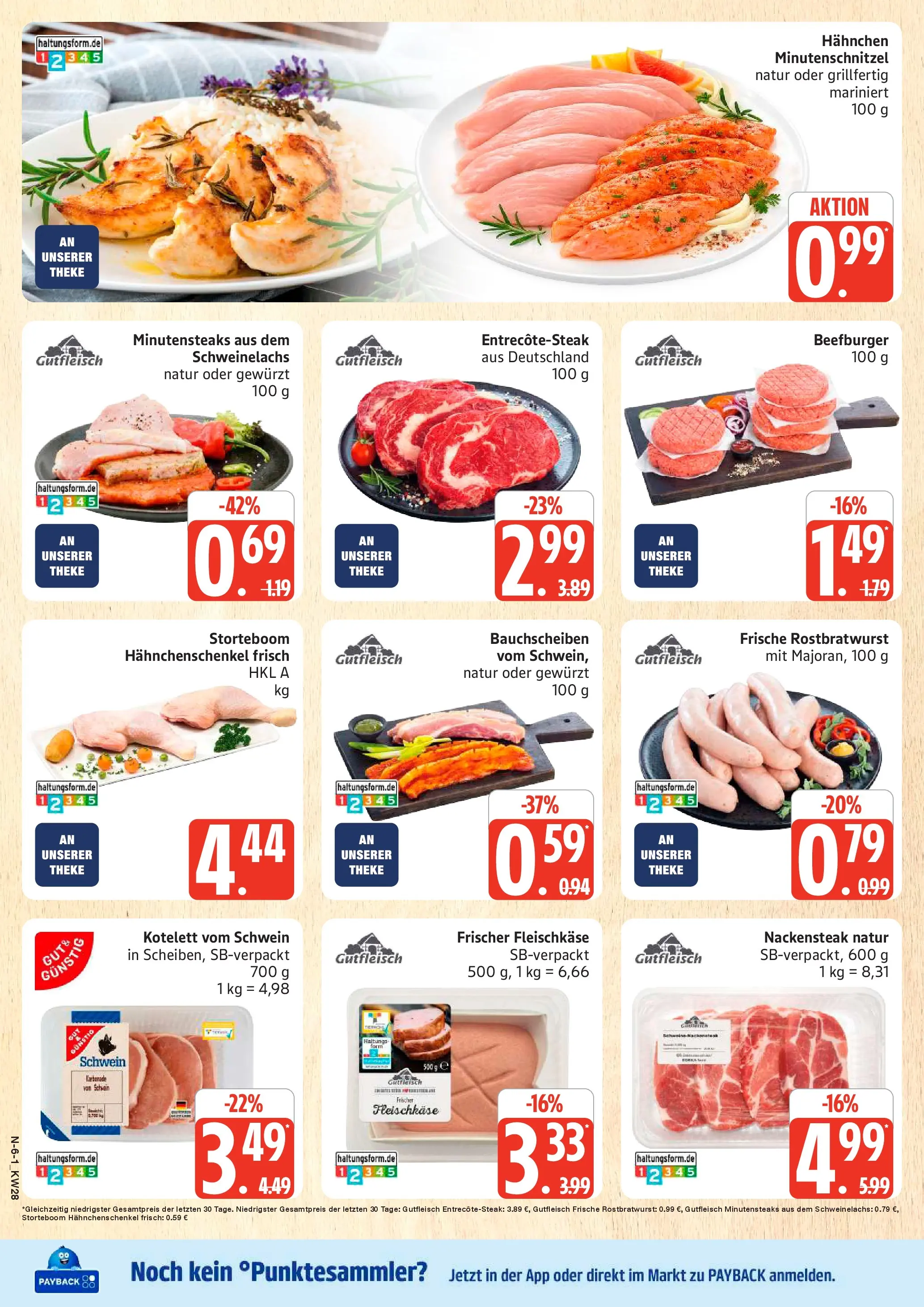 Marktkauf Prospekt Buxtehude (ab 06.07.2026) » Angebote online | Seite: 6 | Produkte: Hahnchen, Hahnchenschenkel, Theke