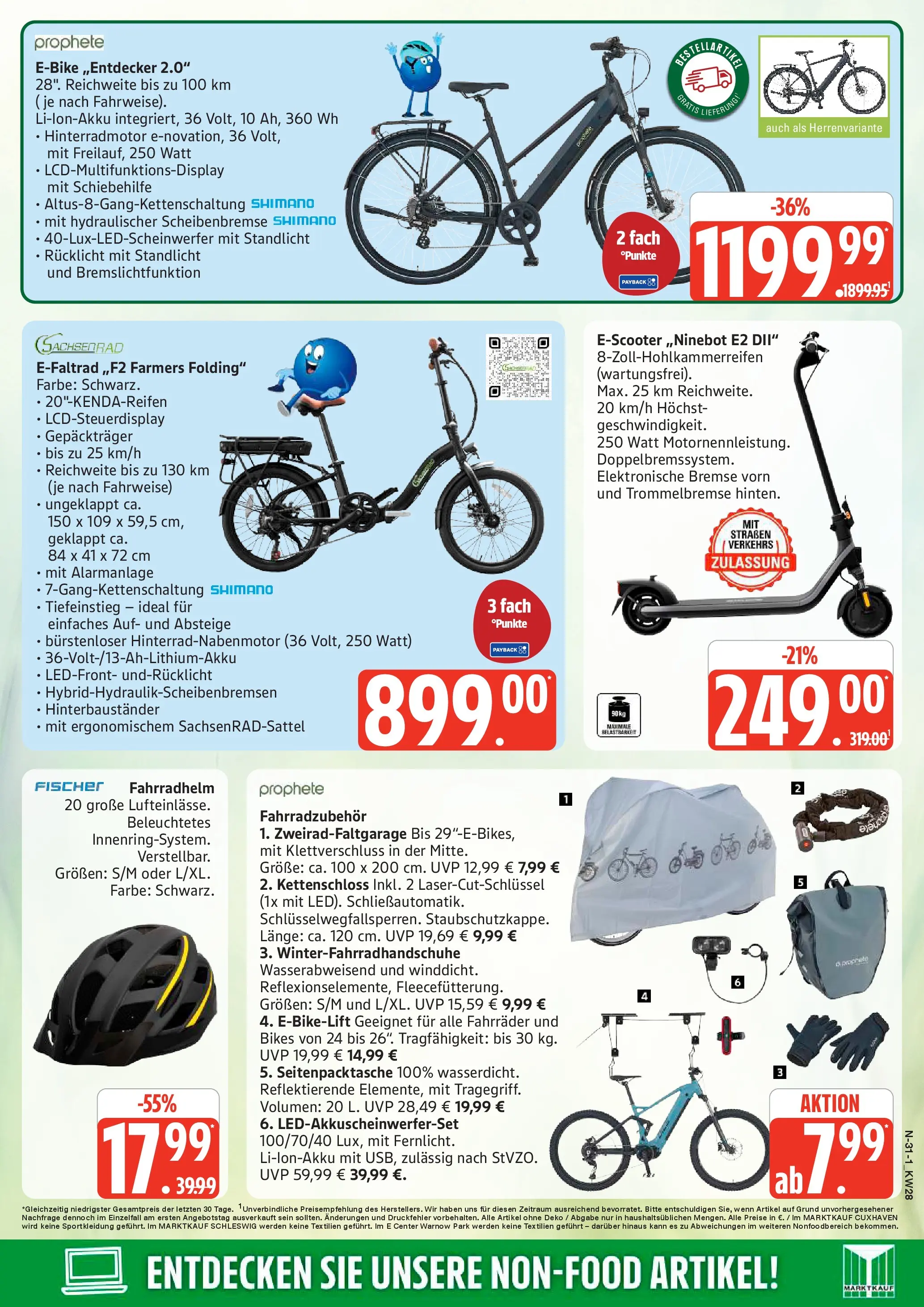Marktkauf Prospekt Buxtehude (ab 06.07.2026) » Angebote online | Seite: 31 | Produkte: Fahrradhelm