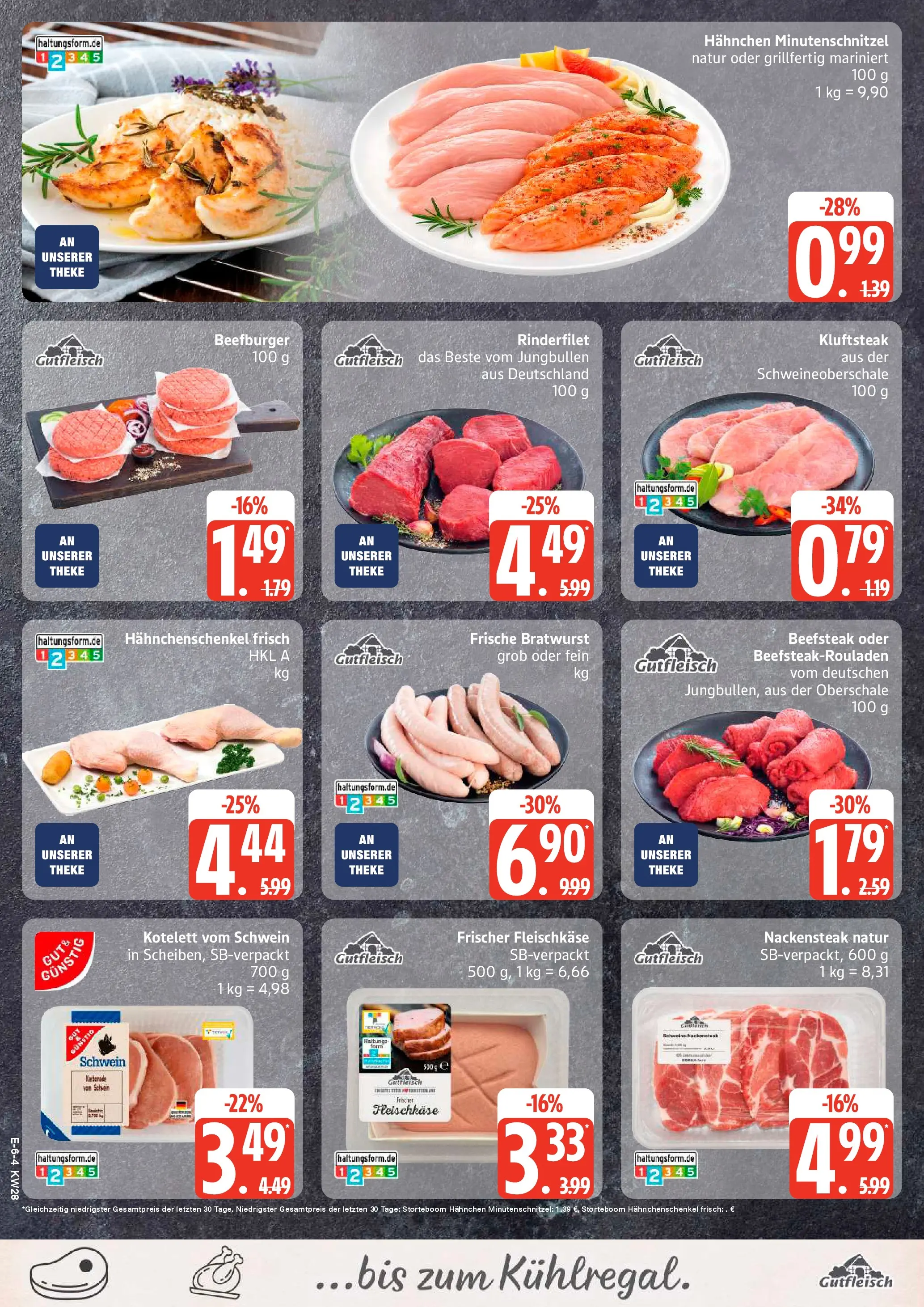 Edeka - EDEKA: Wochenangebote (ab 05.07.2026) » Angebote Online | Seite: 9 | Produkte: Hahnchen, Hahnchenschenkel, Theke, Bratwurst