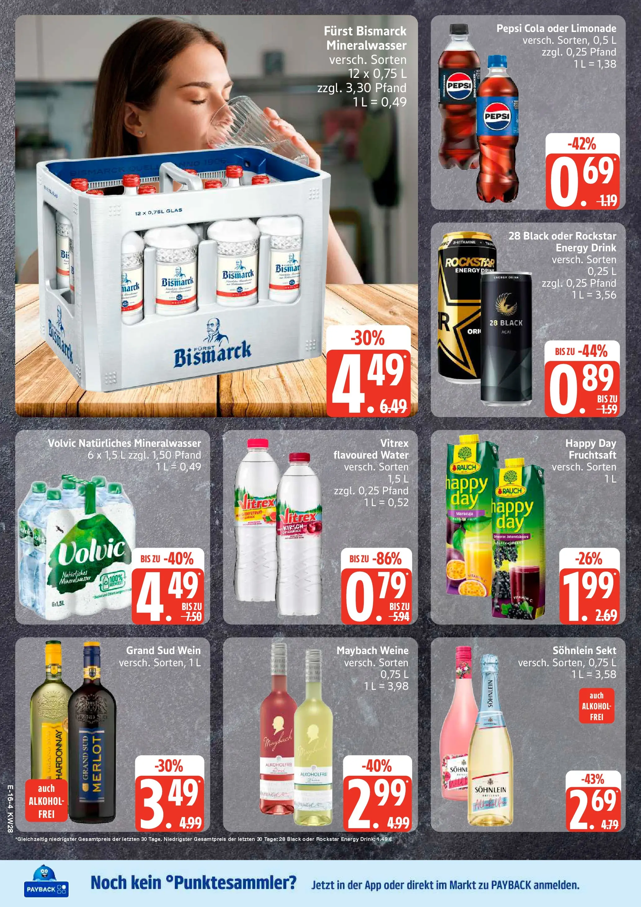 Edeka - EDEKA: Wochenangebote (ab 05.07.2026) » Angebote Online | Seite: 20 | Produkte: Cola, Wein, Volvic, Fruchtsaft