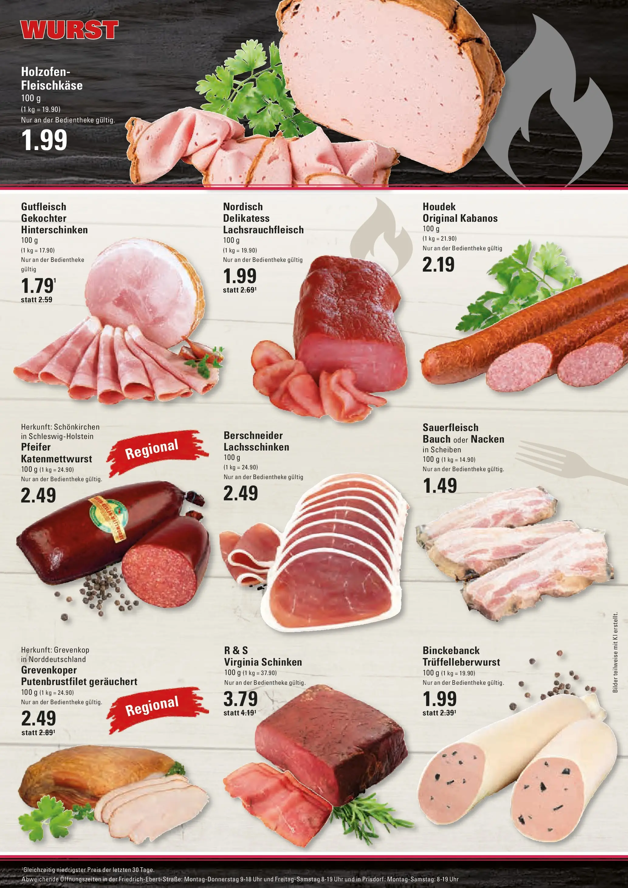 Edeka prospekt Hamburg (ab 06.07.2026) » Angebote Online | Seite: 5 | Produkte: Bilder, Wurst, Schinken, Uhr