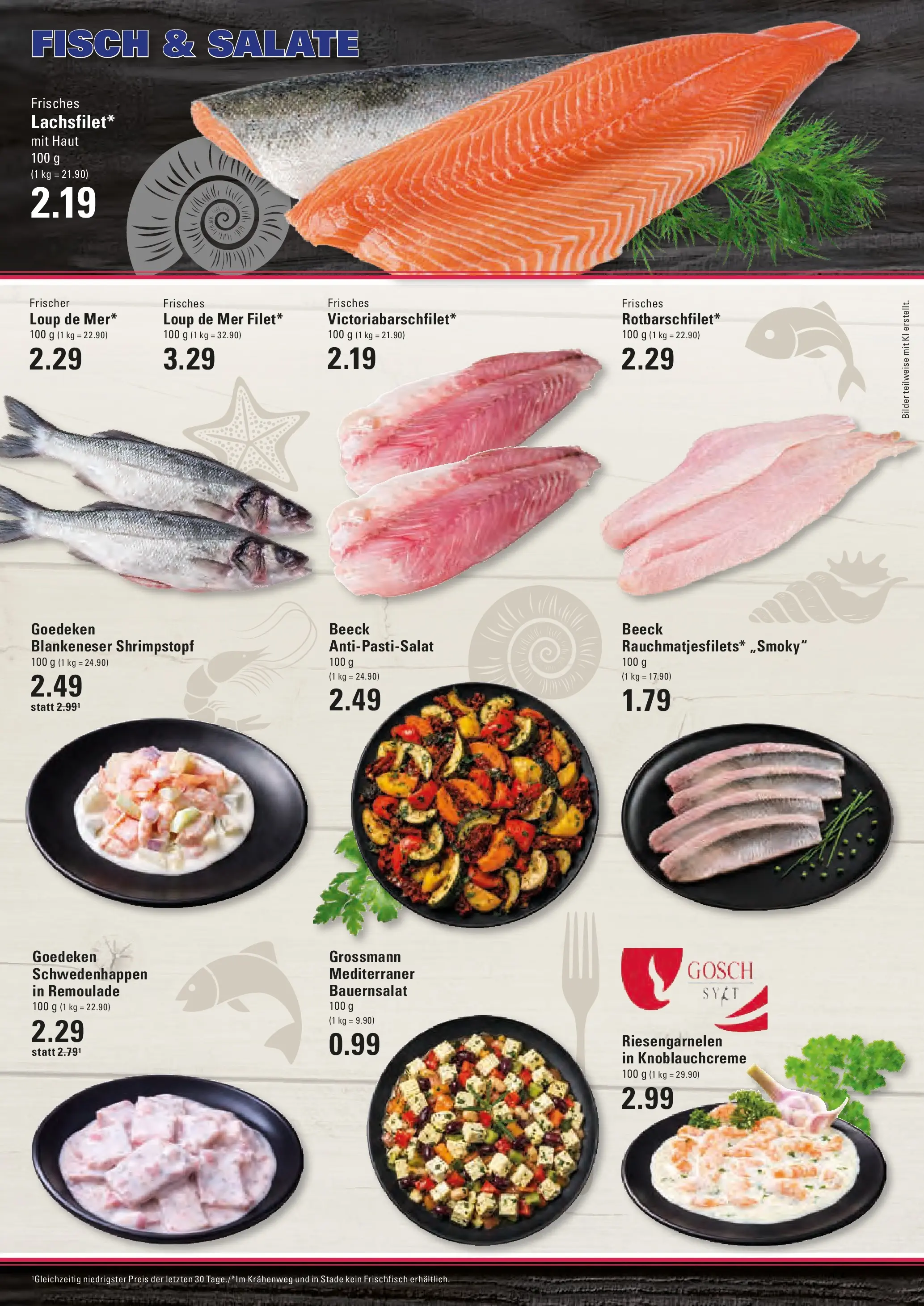 Edeka prospekt Hamburg (ab 06.07.2026) » Angebote Online | Seite: 6 | Produkte: Fisch, Bilder